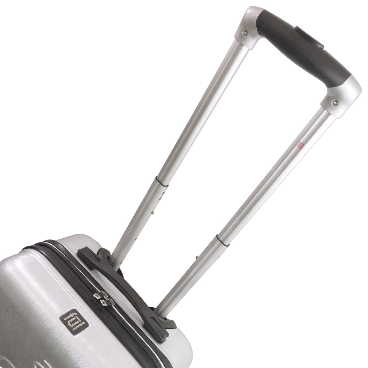 Ful Peanuts Snoopy & Woodstock Silver 22" Carry-on Spinner Luggage