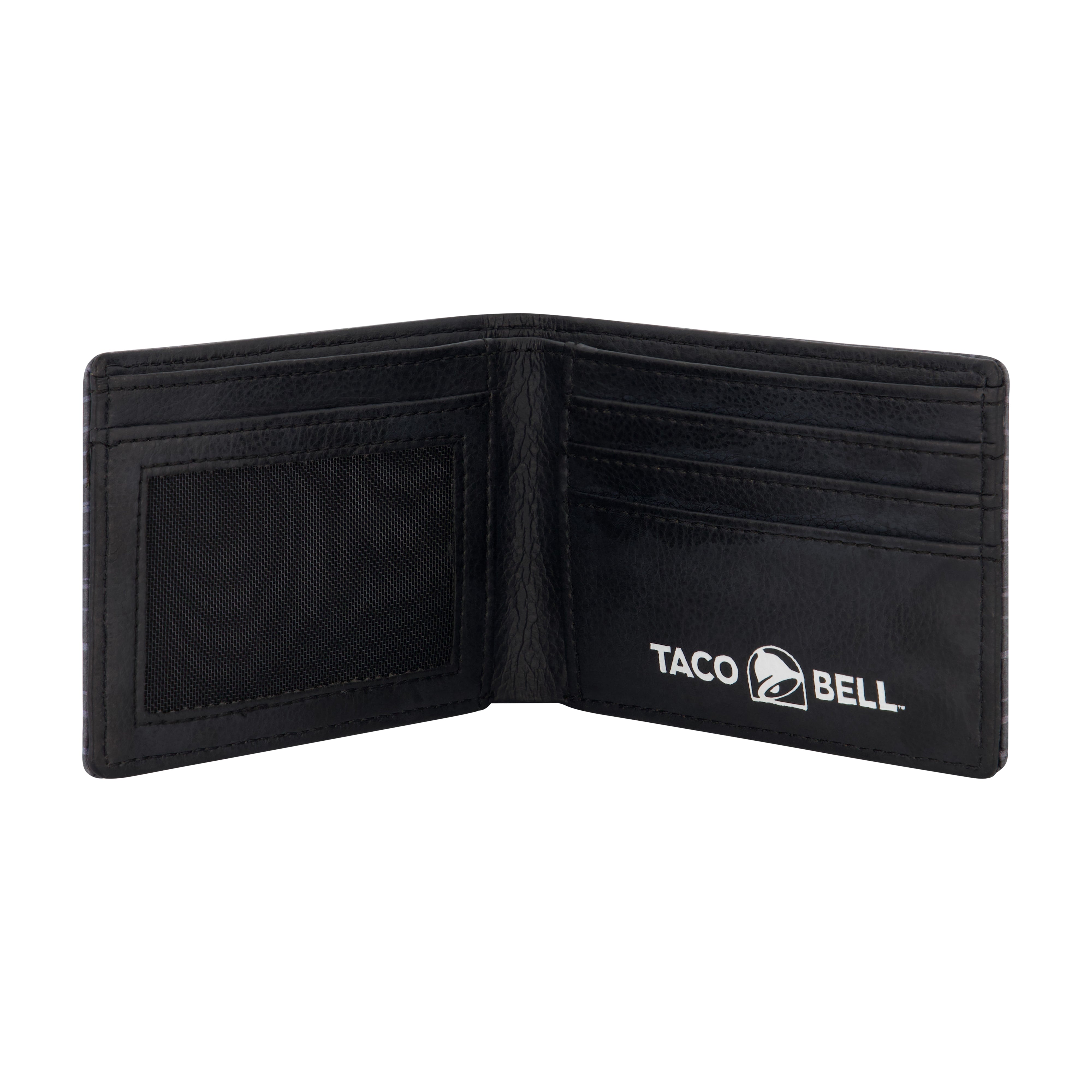 TACO BELL LOGO Bifold Wallet, Slim Wallet with Decorative Tin Unisex