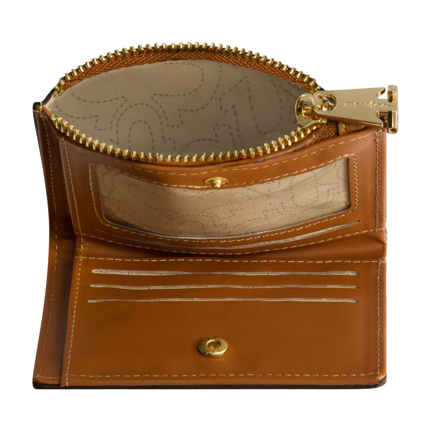 True Religion Buddha Patch Small Denim Wallet, DARK DENIM