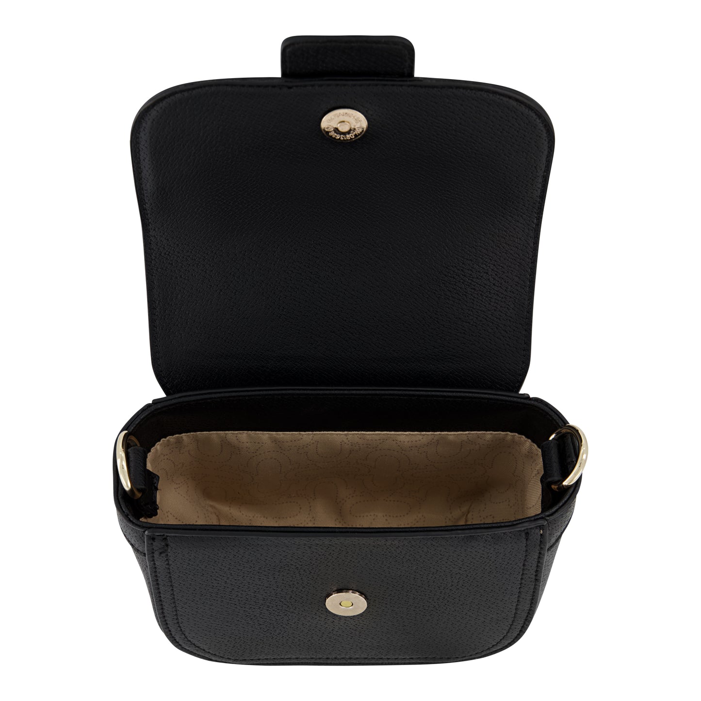 True Religion Mini Flap Crossbody, Black