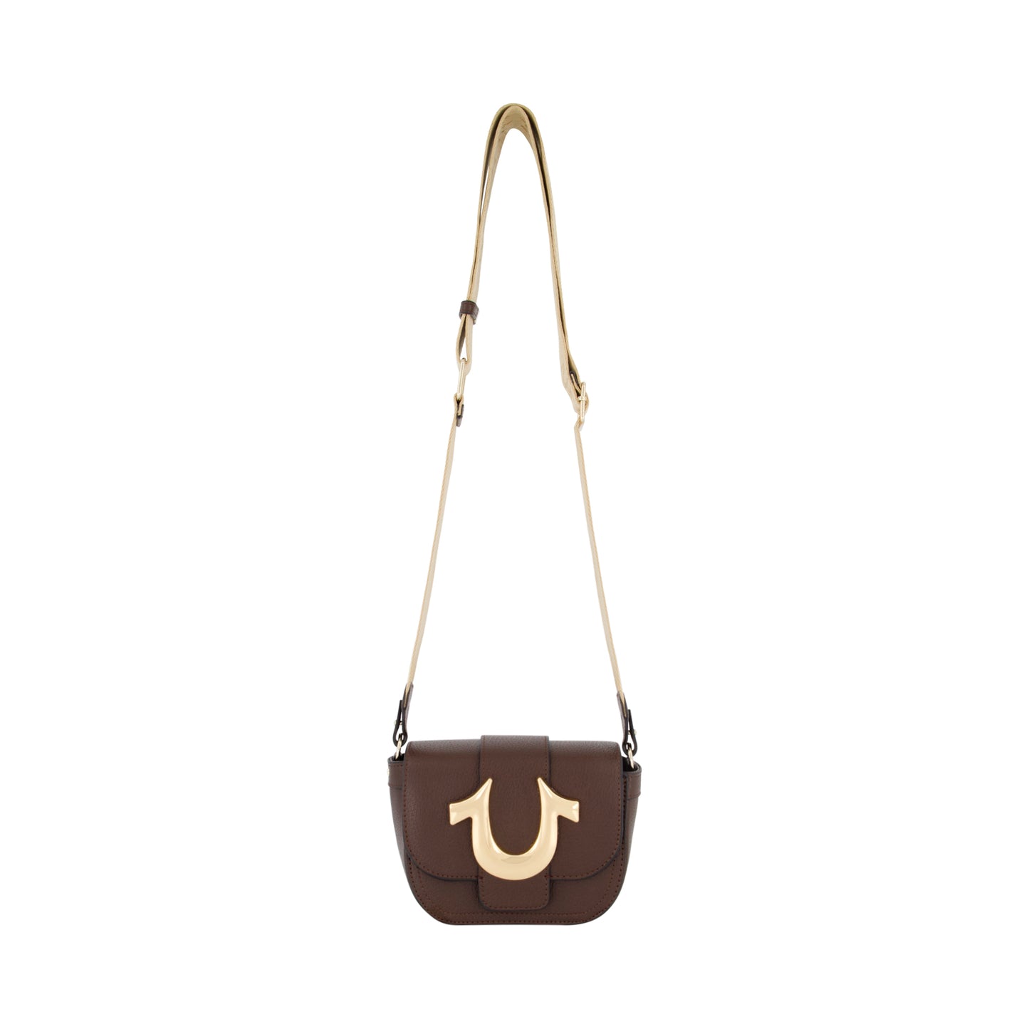 True Religion Mini Flap Crossbody, Brown