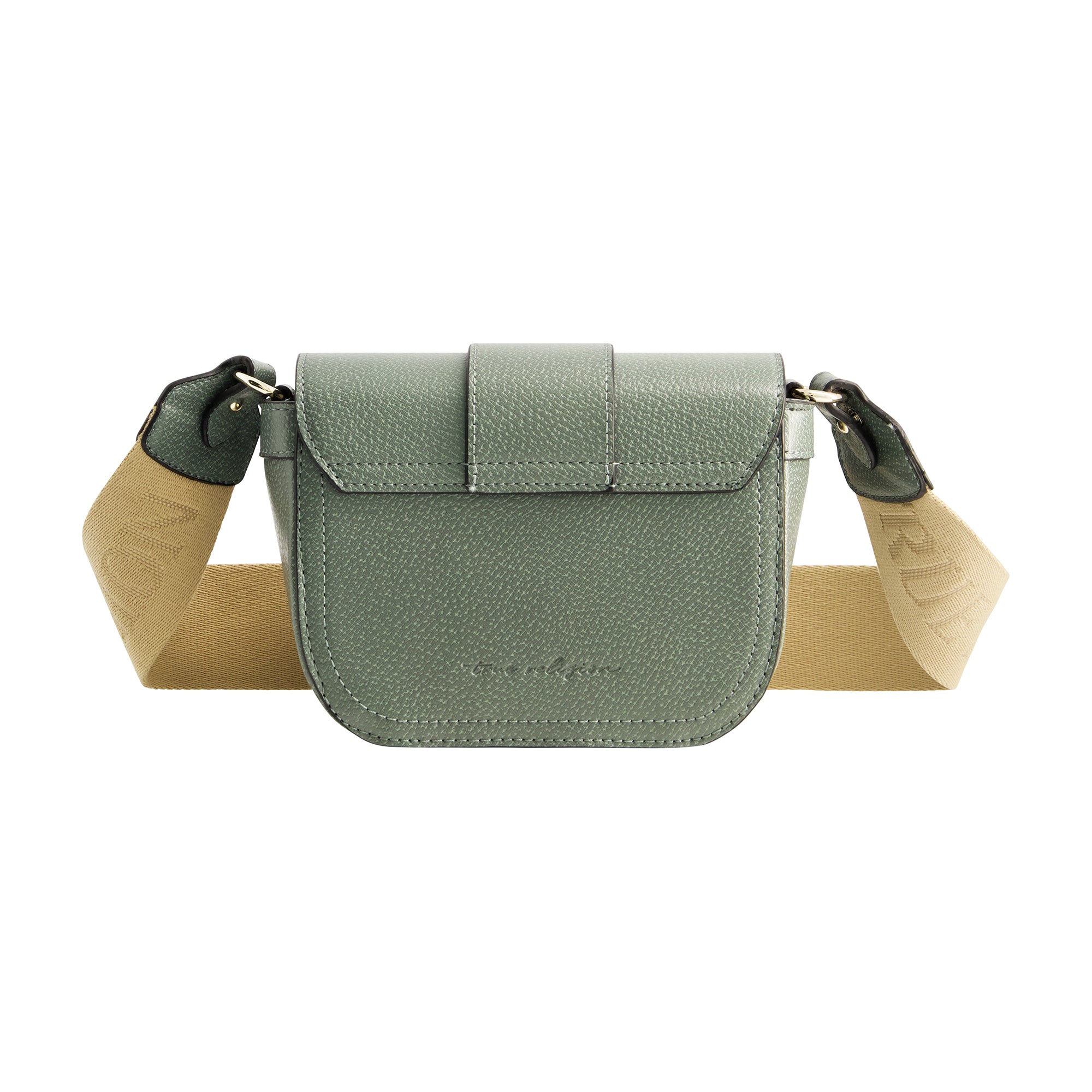 True Religion mini flap crossbody - sage