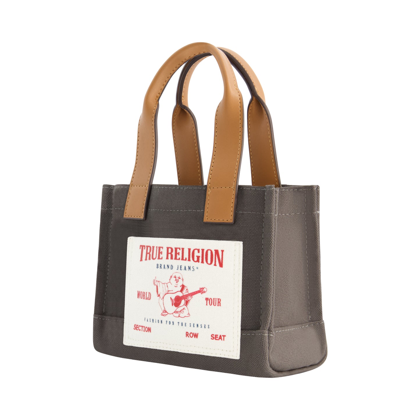 True Religion Mini Tote, Grey