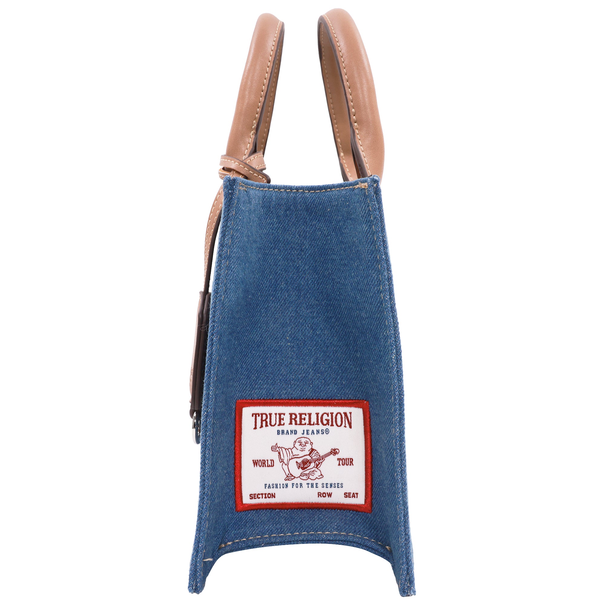 True Religion Quilted Horseshoe Modern Tote
