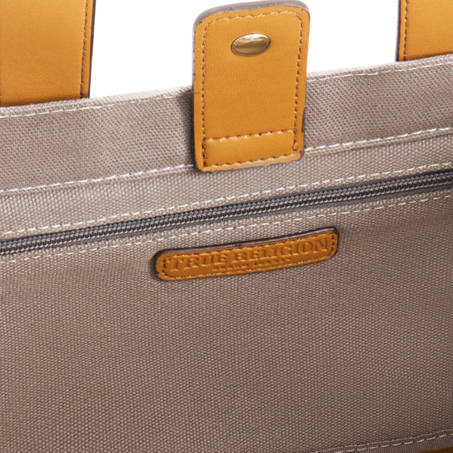 True Religion Medium Pocket Tote, Grey