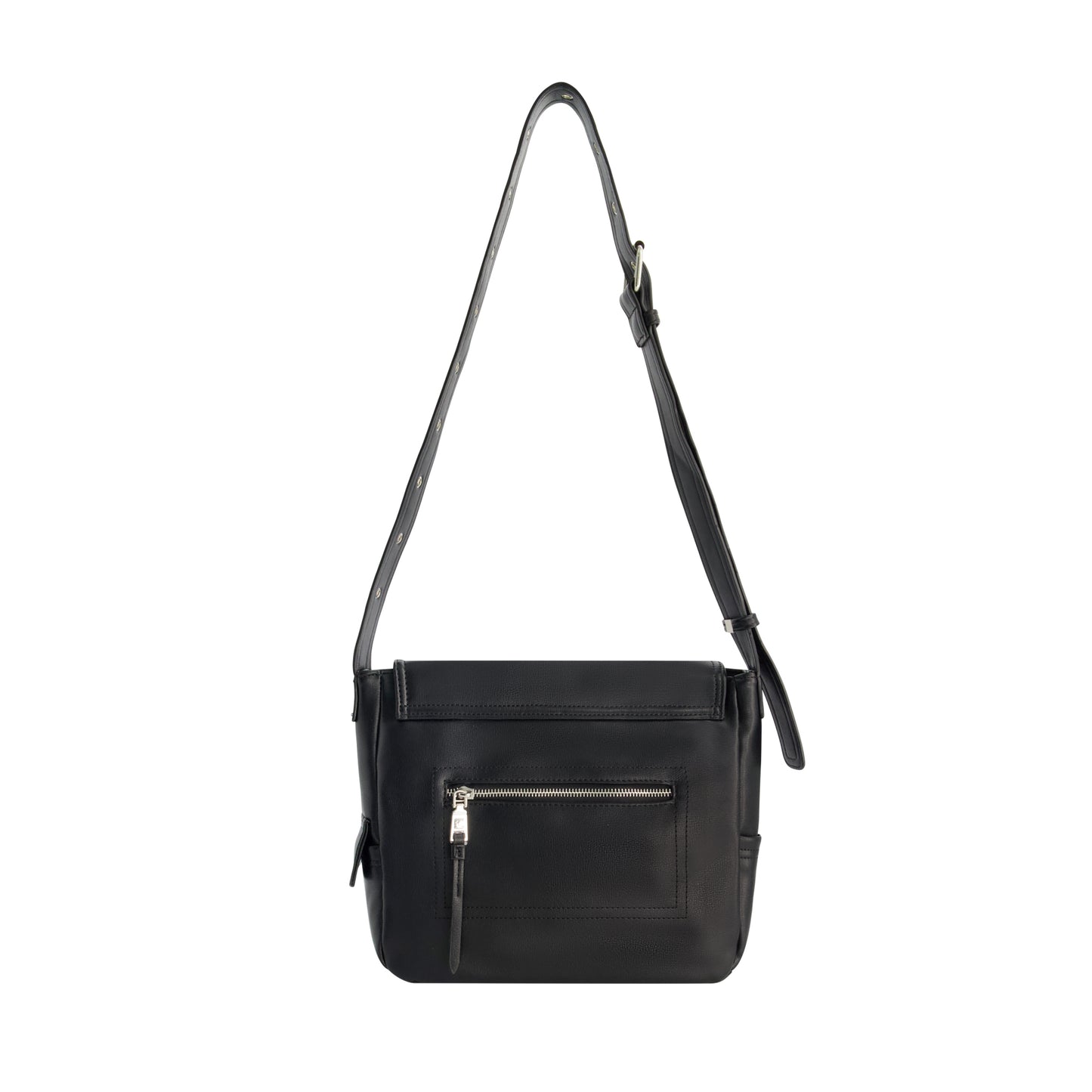 True Religion Classic Messenger Bag, BLACK
