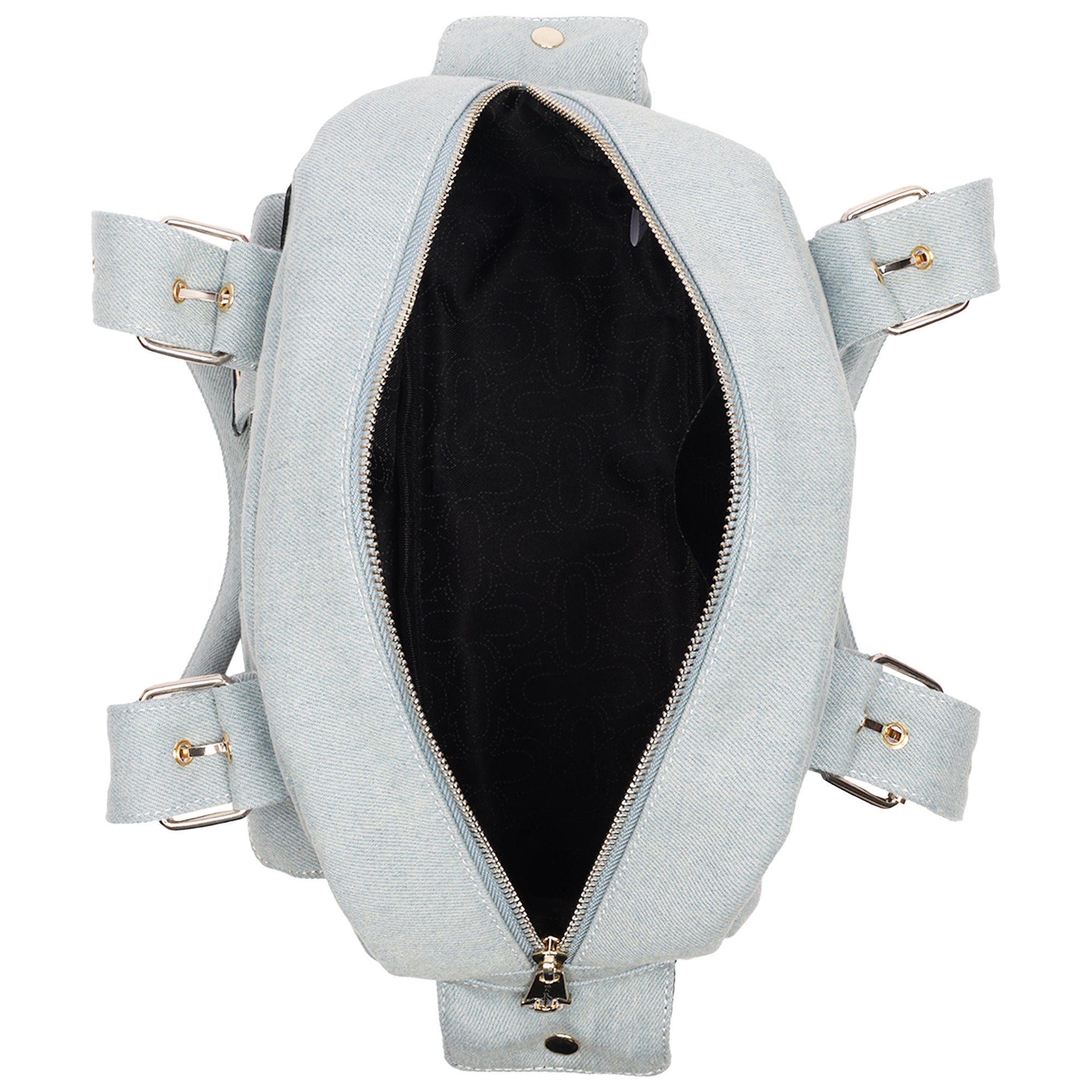True Religion Multi-Patch Satchel
