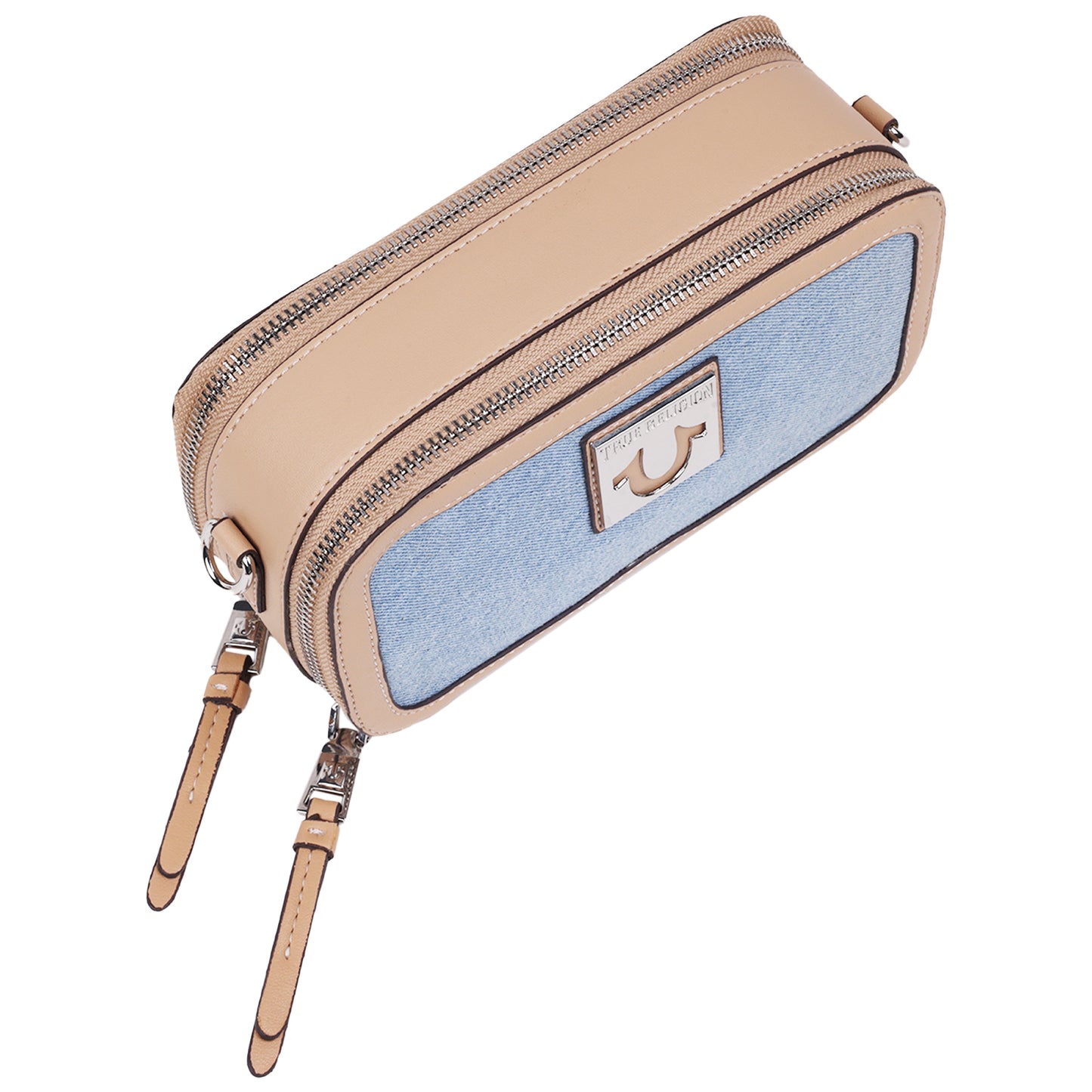 True Religion Horseshoe Plaque Crossbody Camera Bag