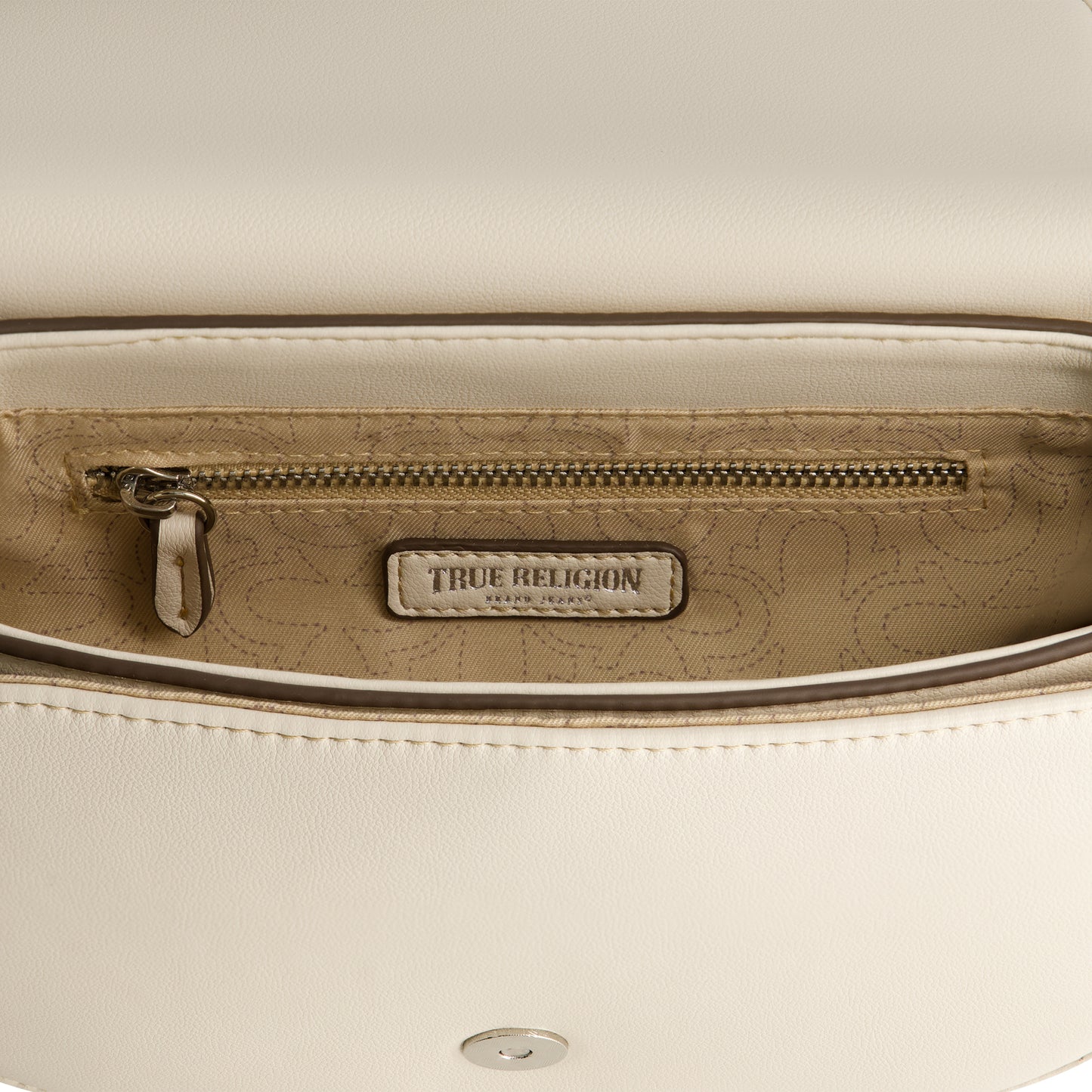 True Religion Bombe Logo Saddle Bag