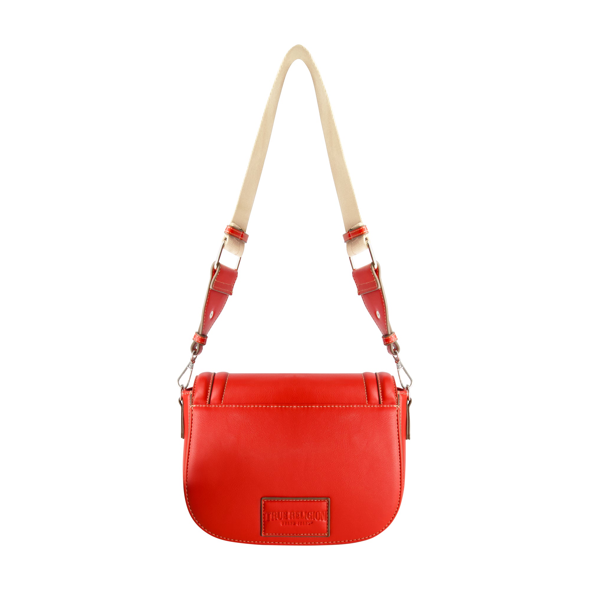 True Religion Bombe Logo Saddle Bag