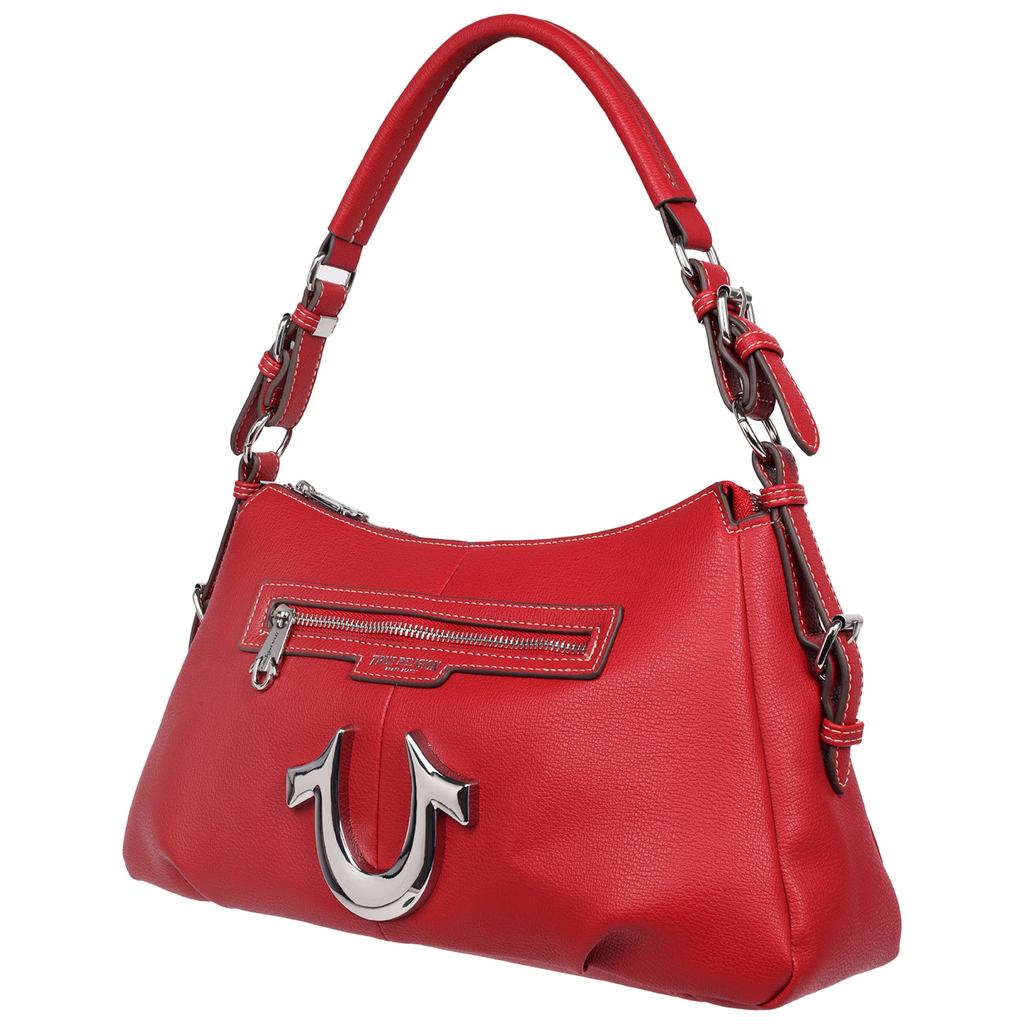 True Religion Zip Chain Soft Satchel