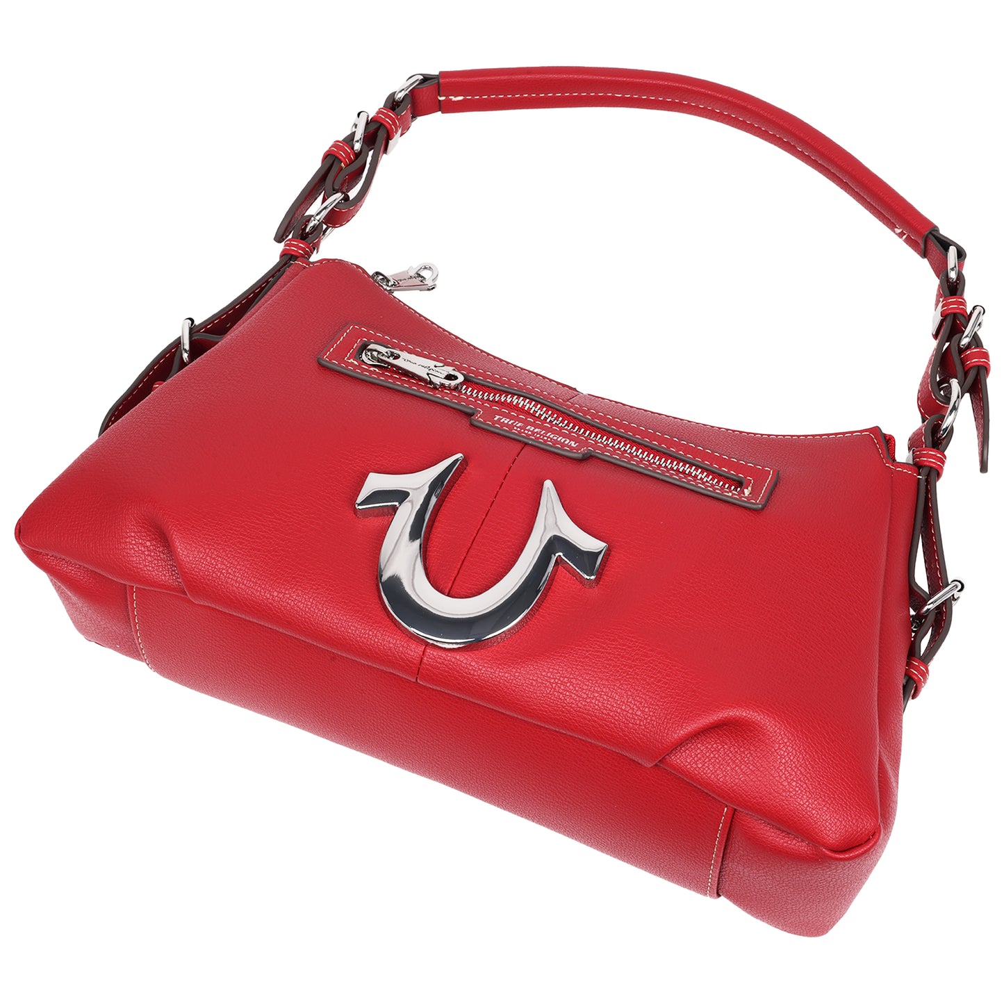 True Religion Zip Chain Soft Satchel