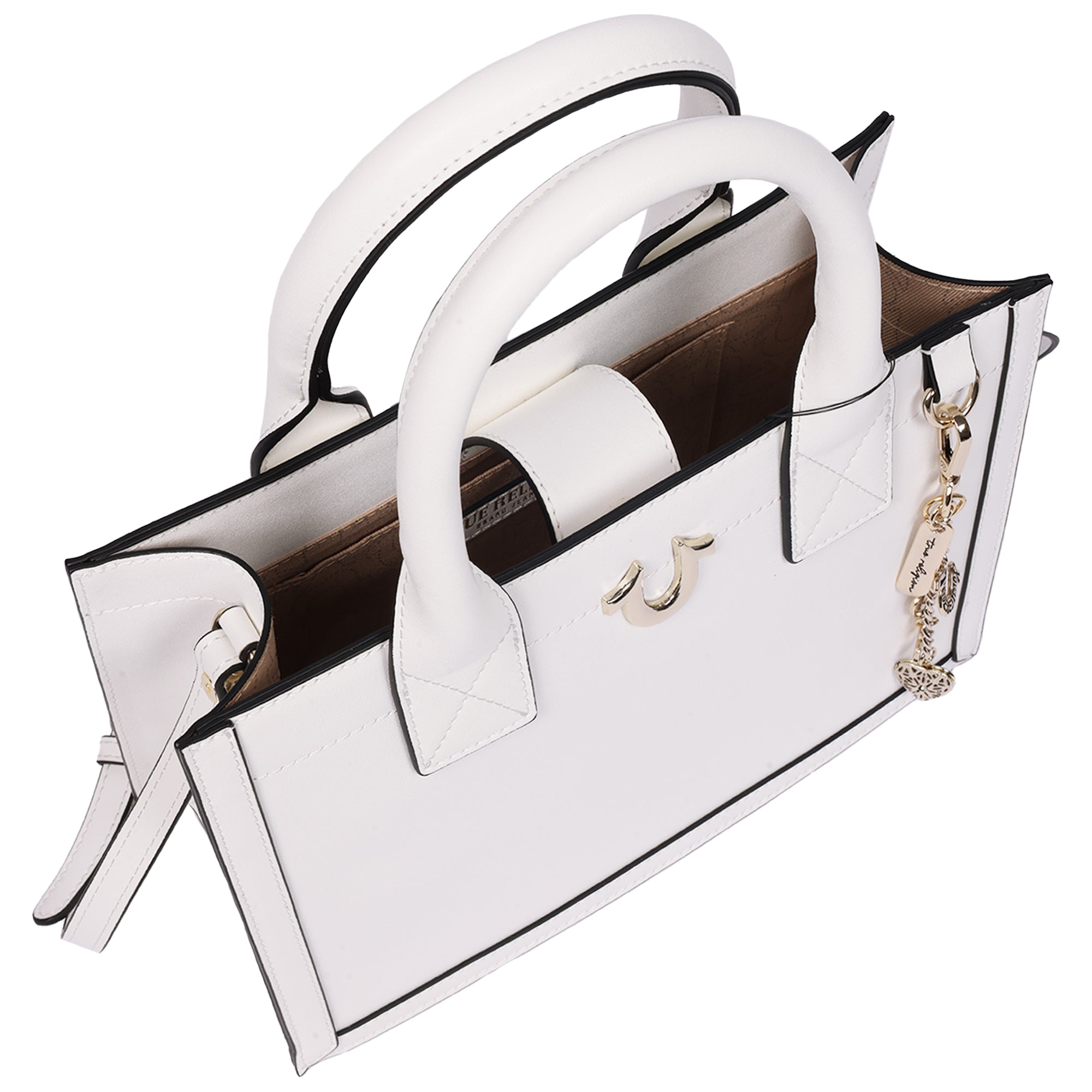 True Religion Modern Edge Charm Tote