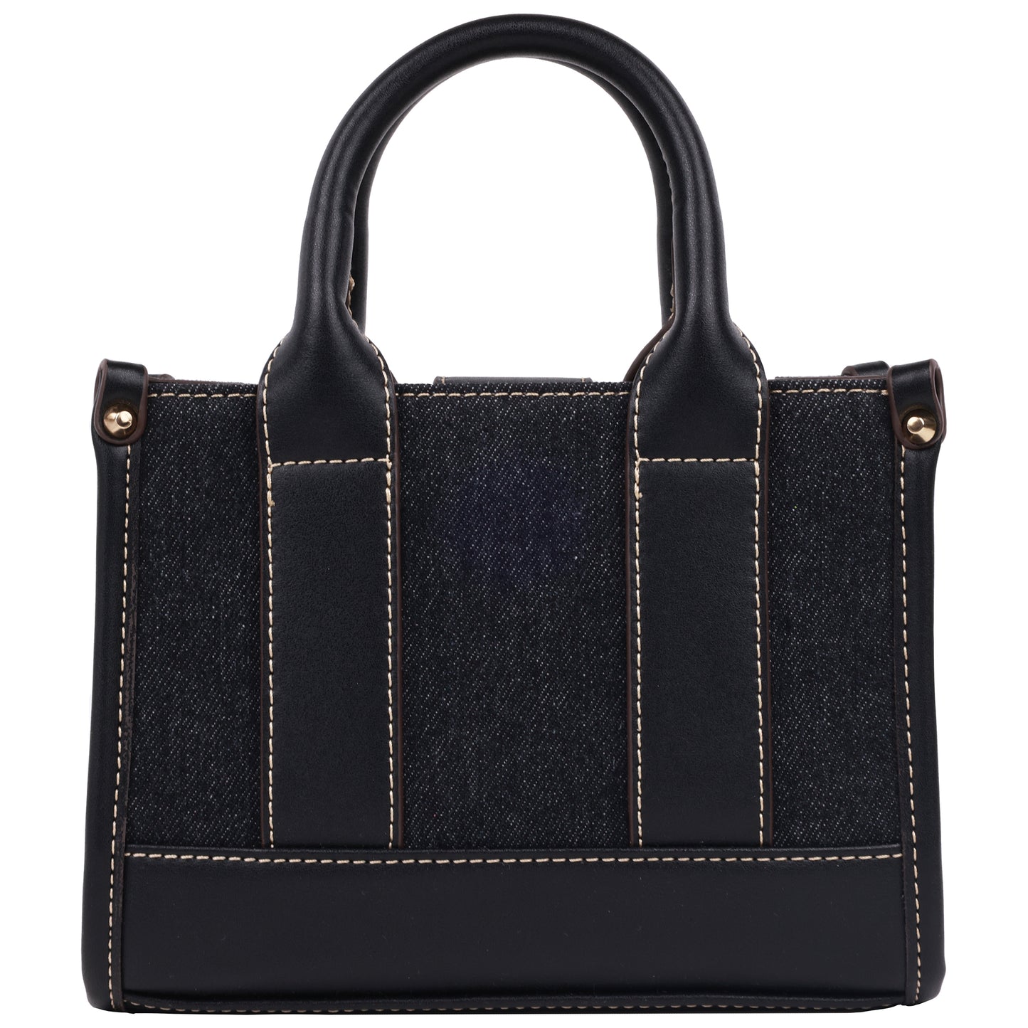 True Religion Denim Logo Strap Mini Tote