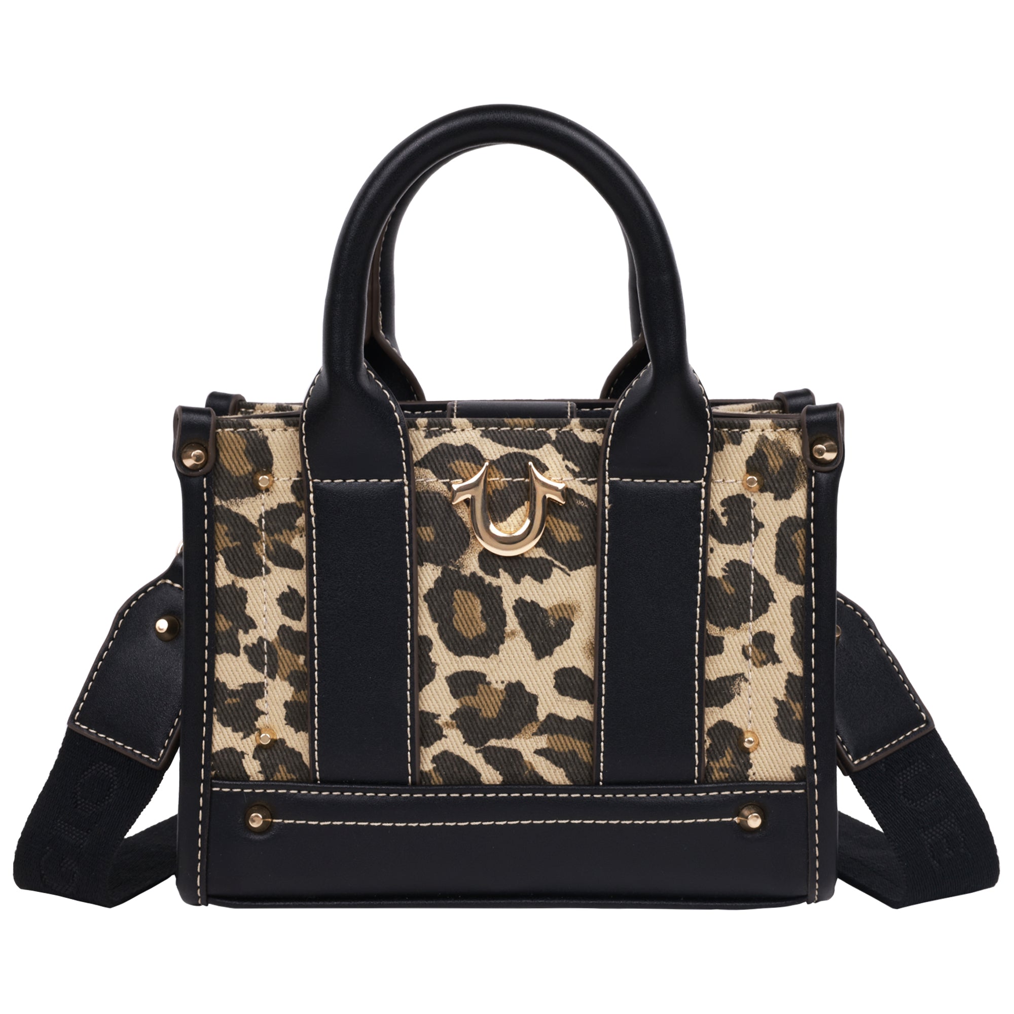 True Religion Leopard/PU Mini Tote