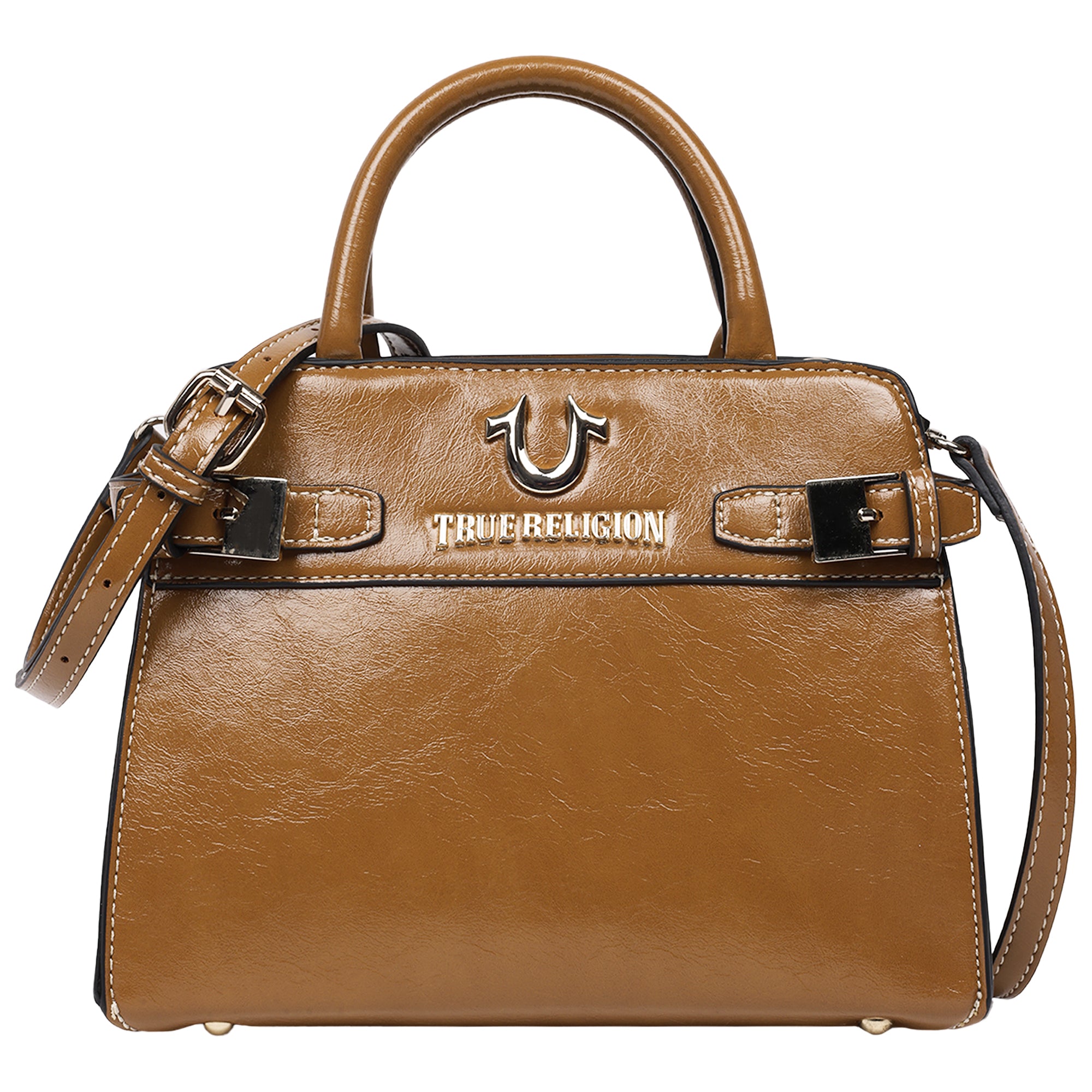 True Religion Buckle Tab Tote