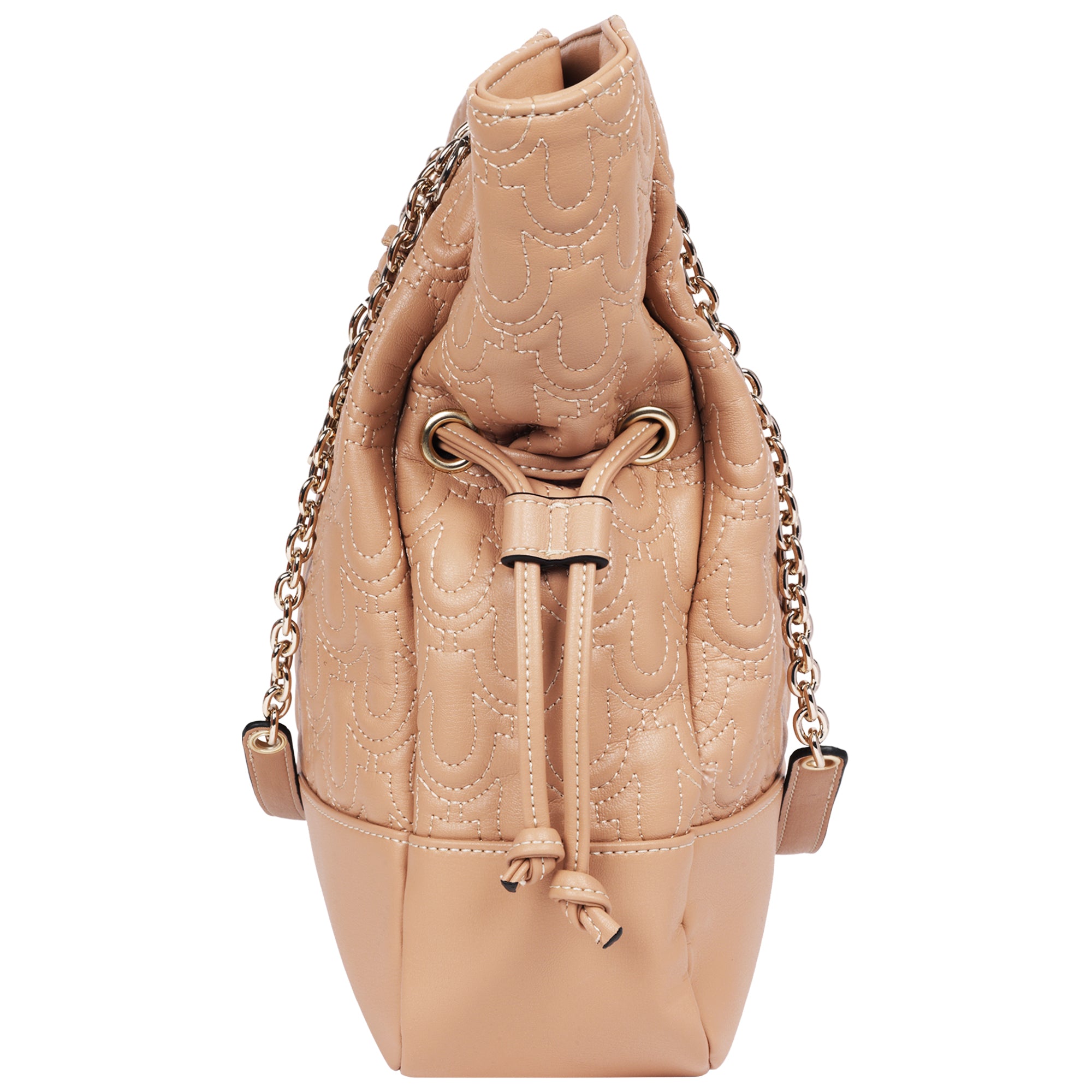 True Religion Cinch Side Soft Logo Tote