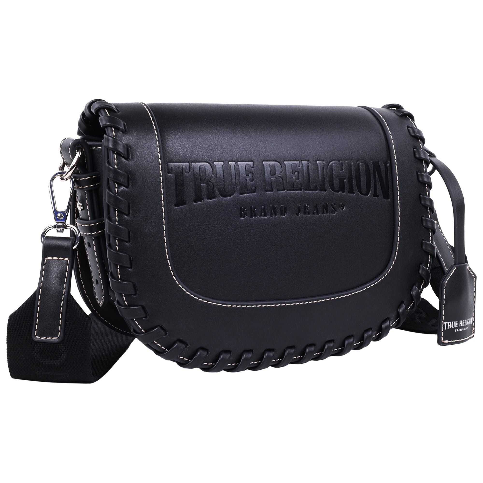 True Religion Whip Stitch Saddle Bag