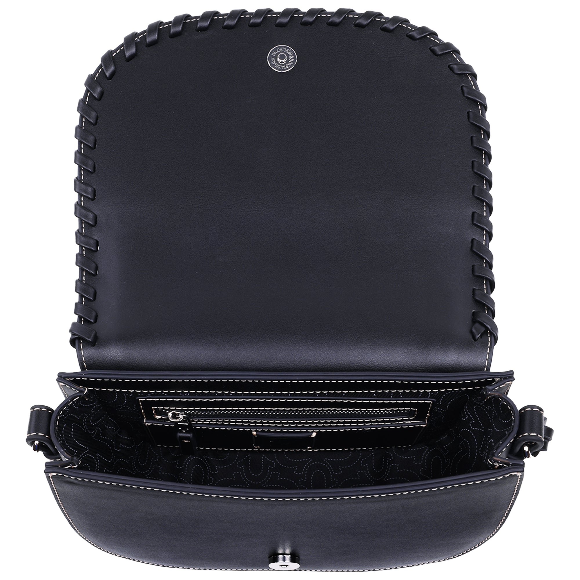 True Religion Whip Stitch Saddle Bag