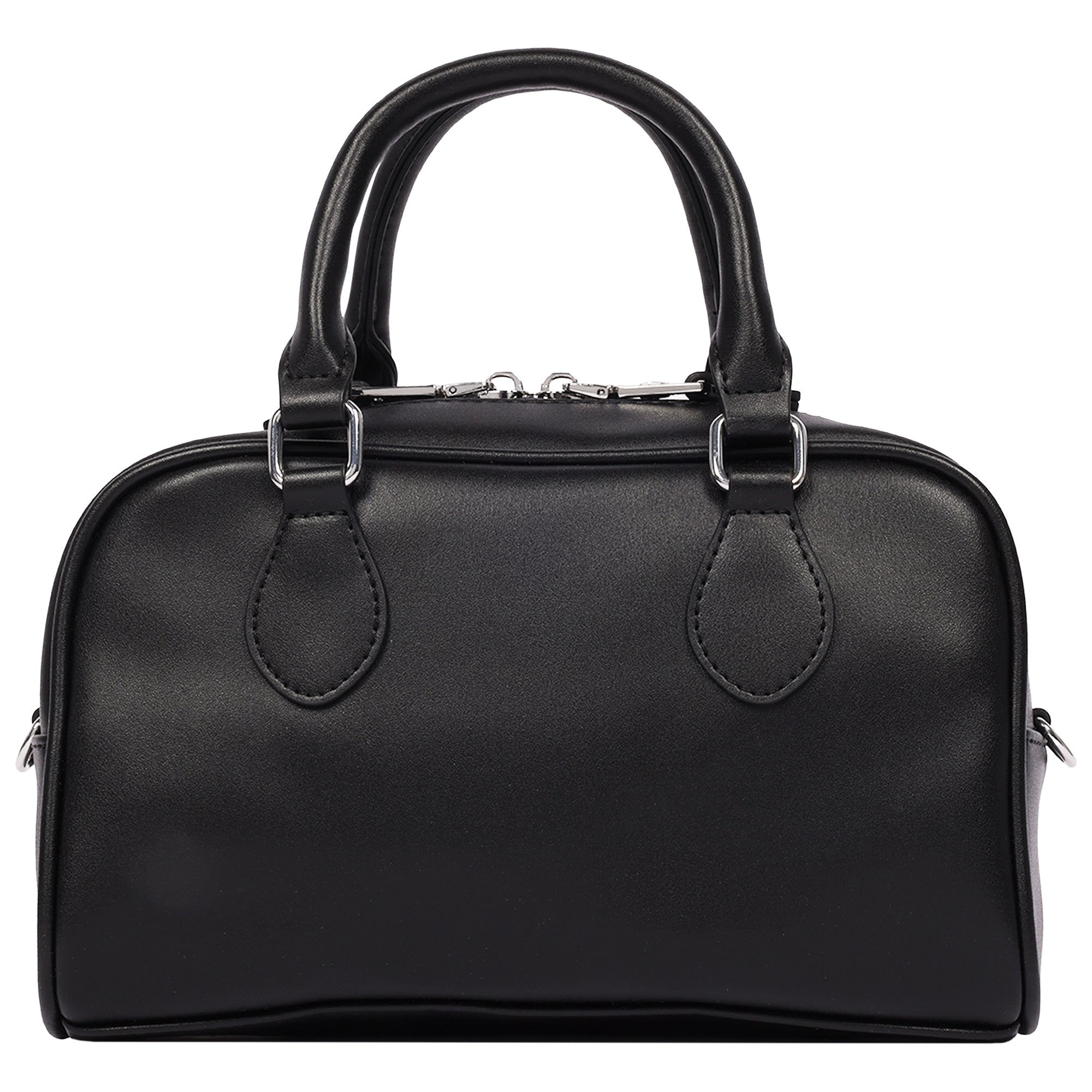 True Religion Bombe Logo Satchel with Charm