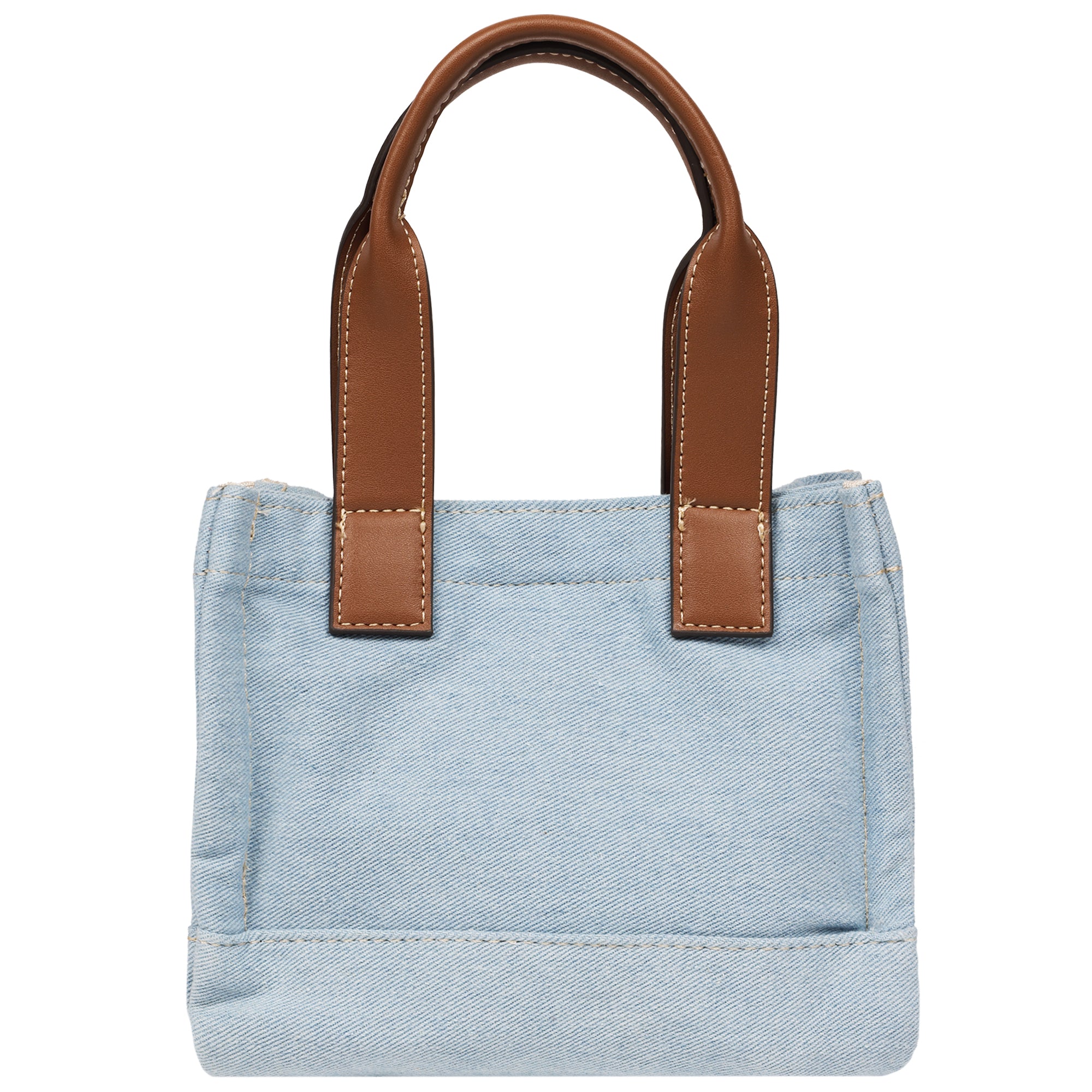 True Religion Retro Horseshoe Denim Mini Tote