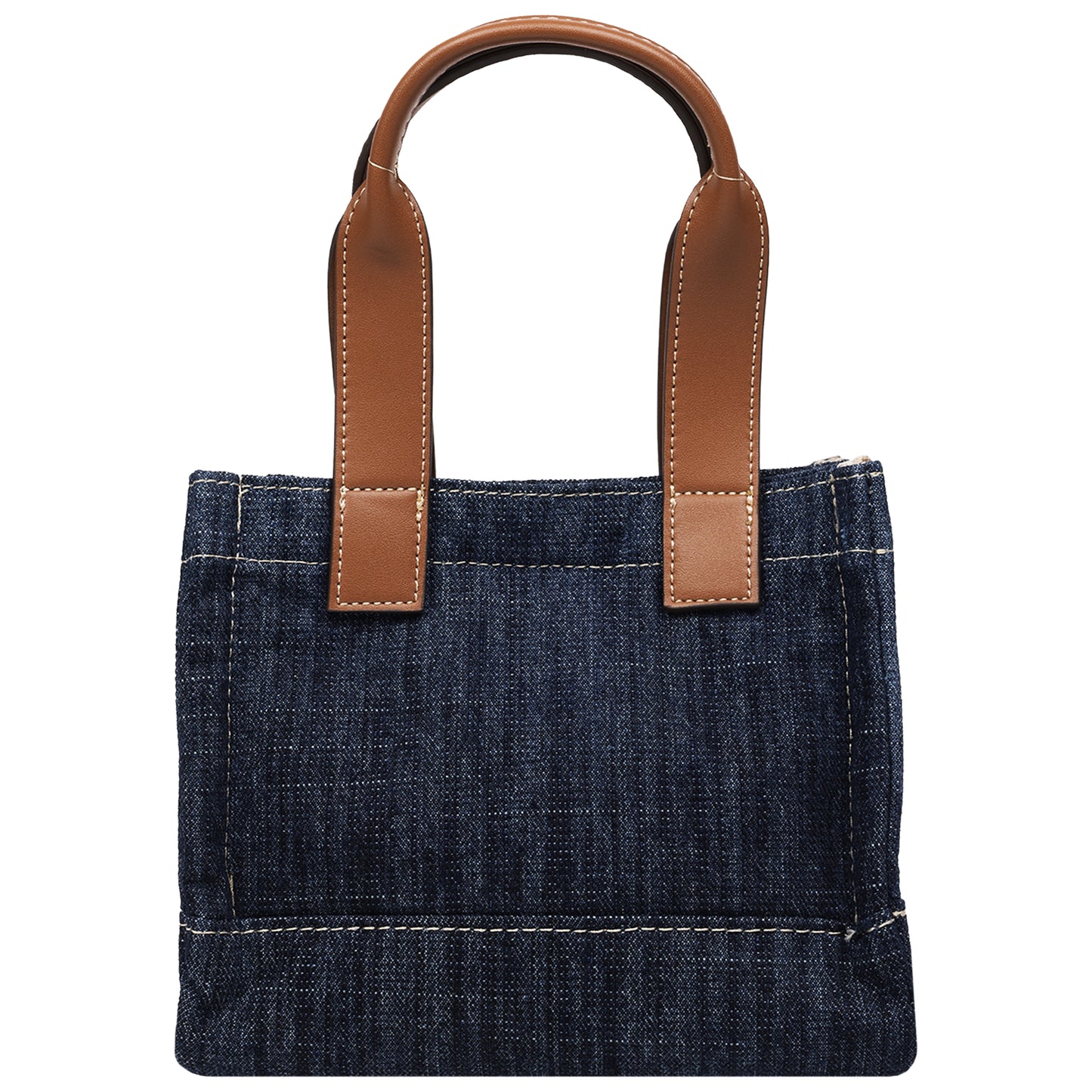 True Religion Retro Horseshoe Denim Mini Tote