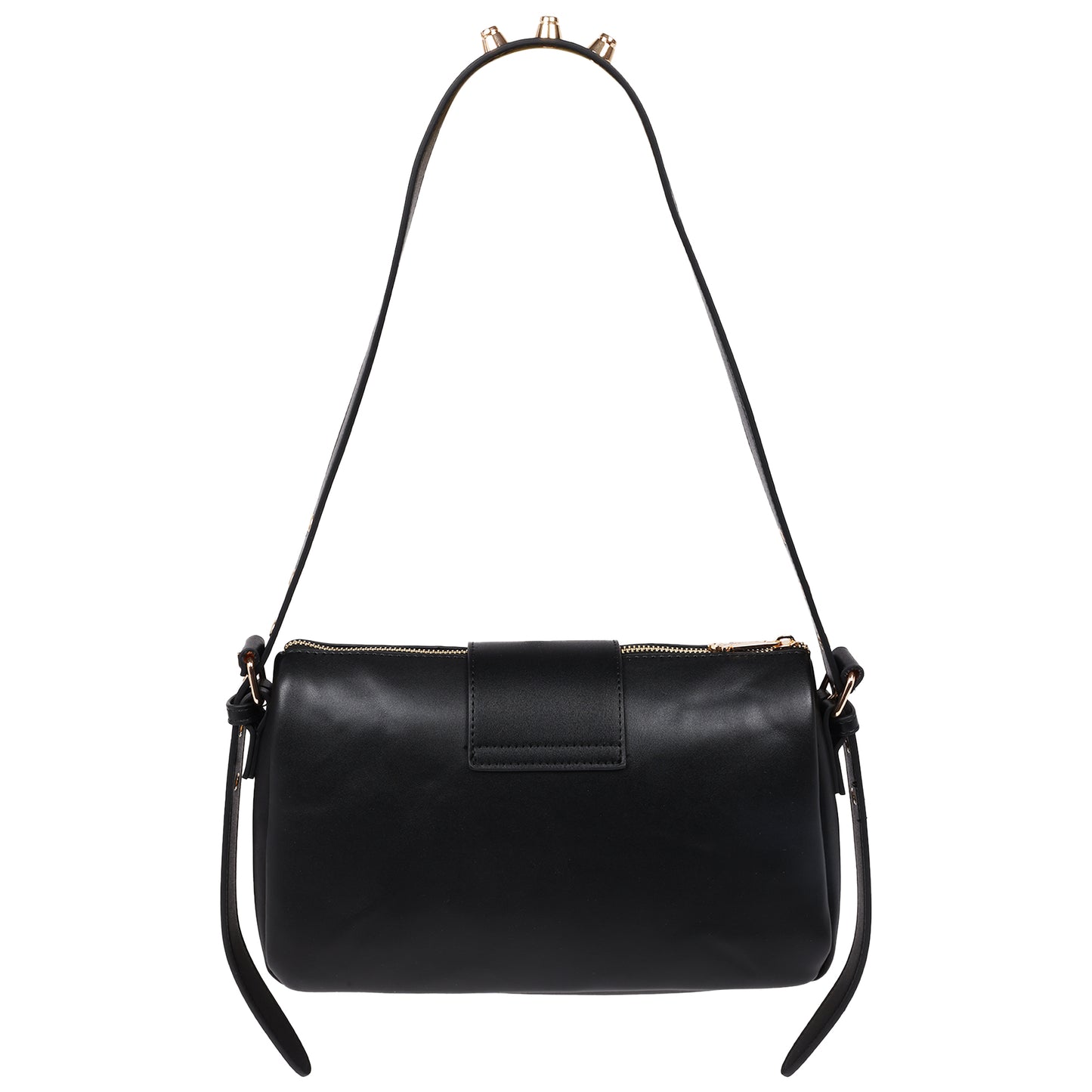 True Religion East West Shoulder Bag with Belt Buckle Tab