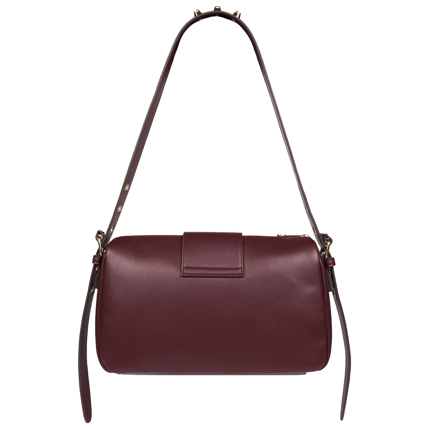 True Religion East West Shoulder Bag with Belt Buckle Tab