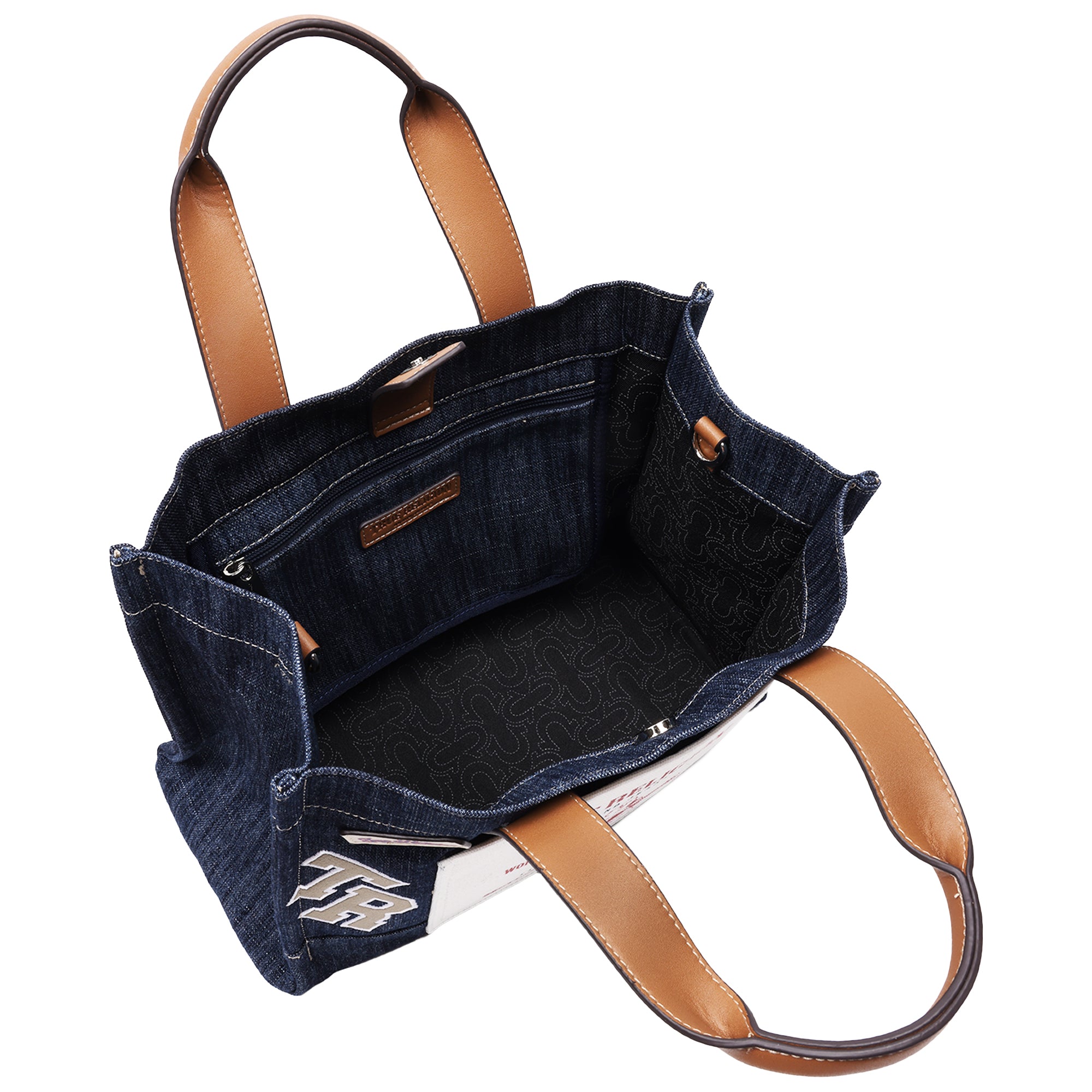 True Religion Andy Multi Patch Medium Tote