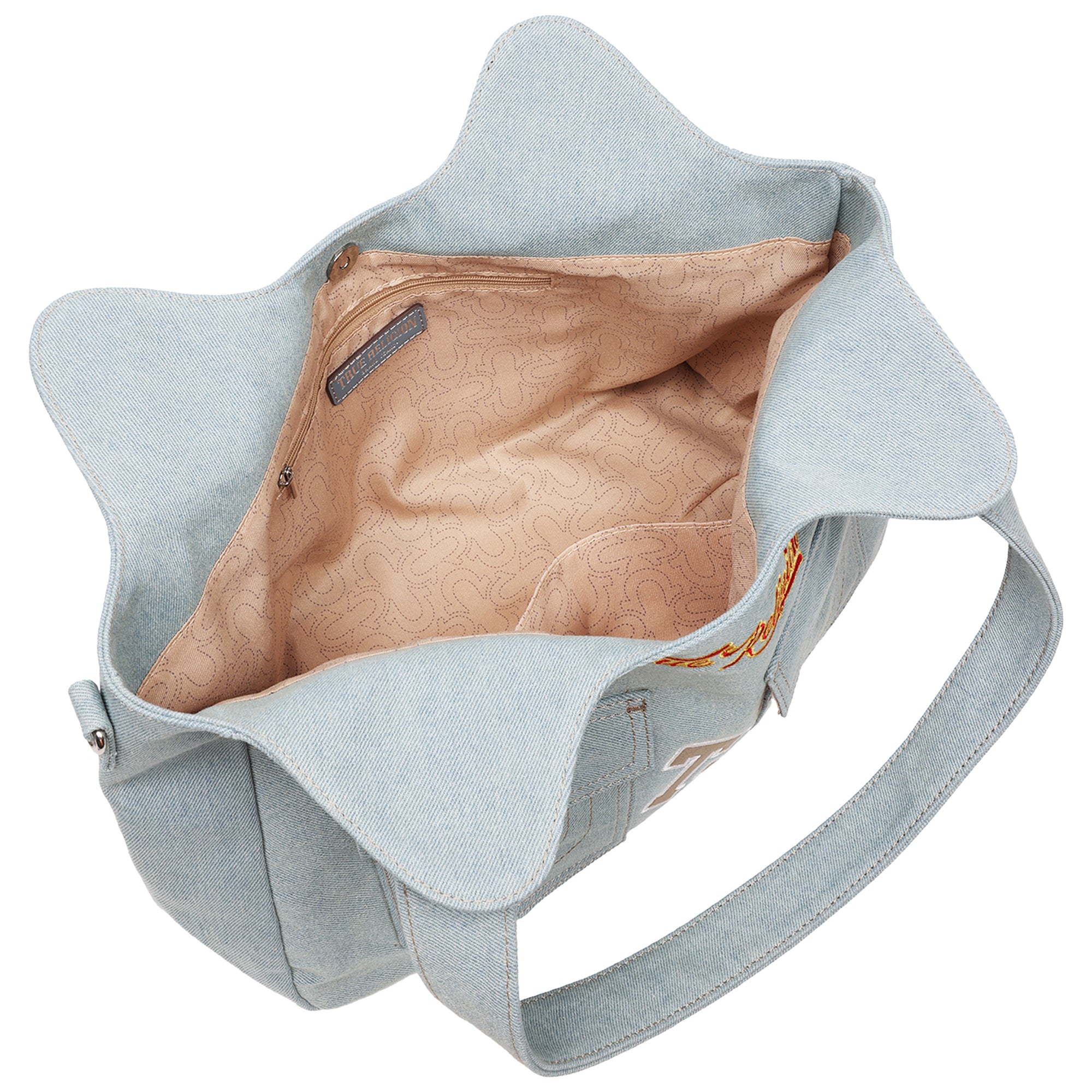 True Religion Agusto Multi Patch Soft Tote
