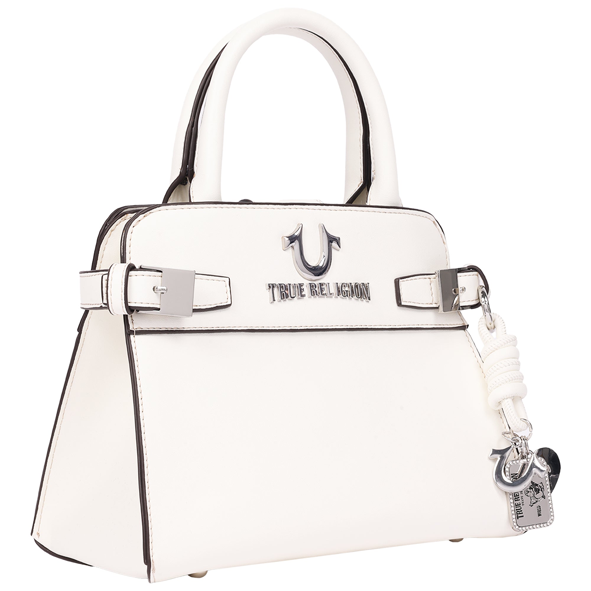 True Religion Beckham Smooth Belted Tote