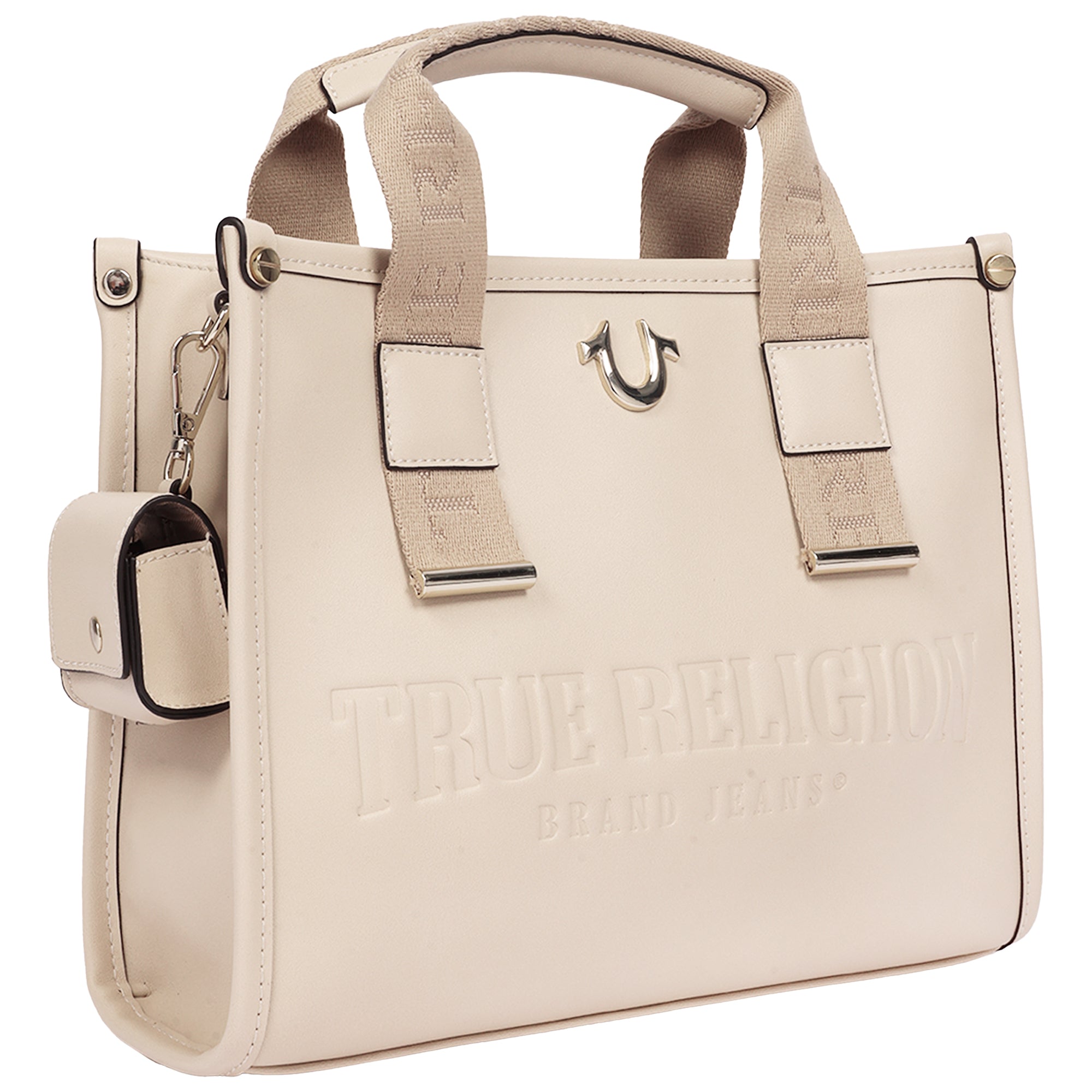 True Religion BRODY Smooth PU Medium Tote