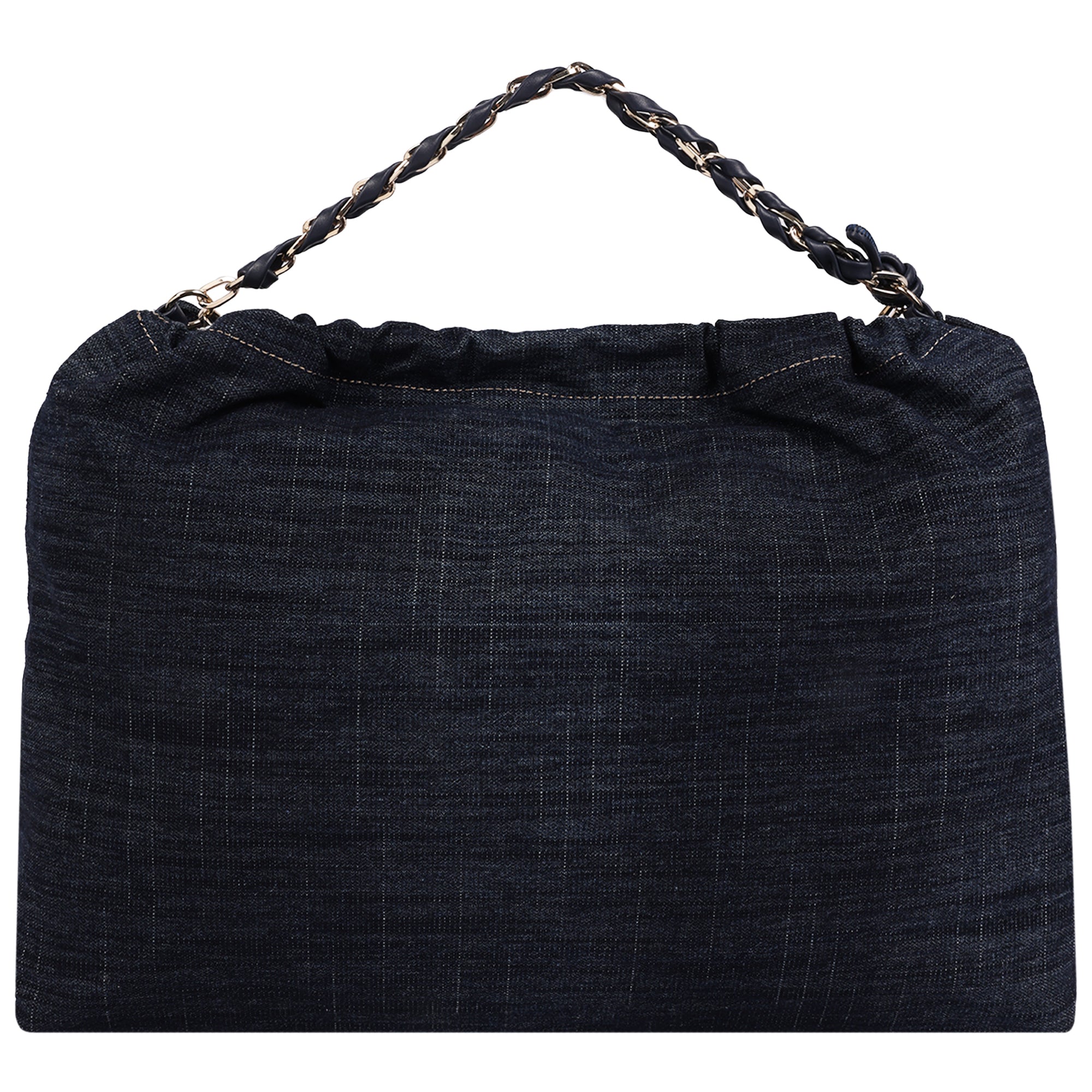 True Religion Vintage Chain Denim Hobo Bag