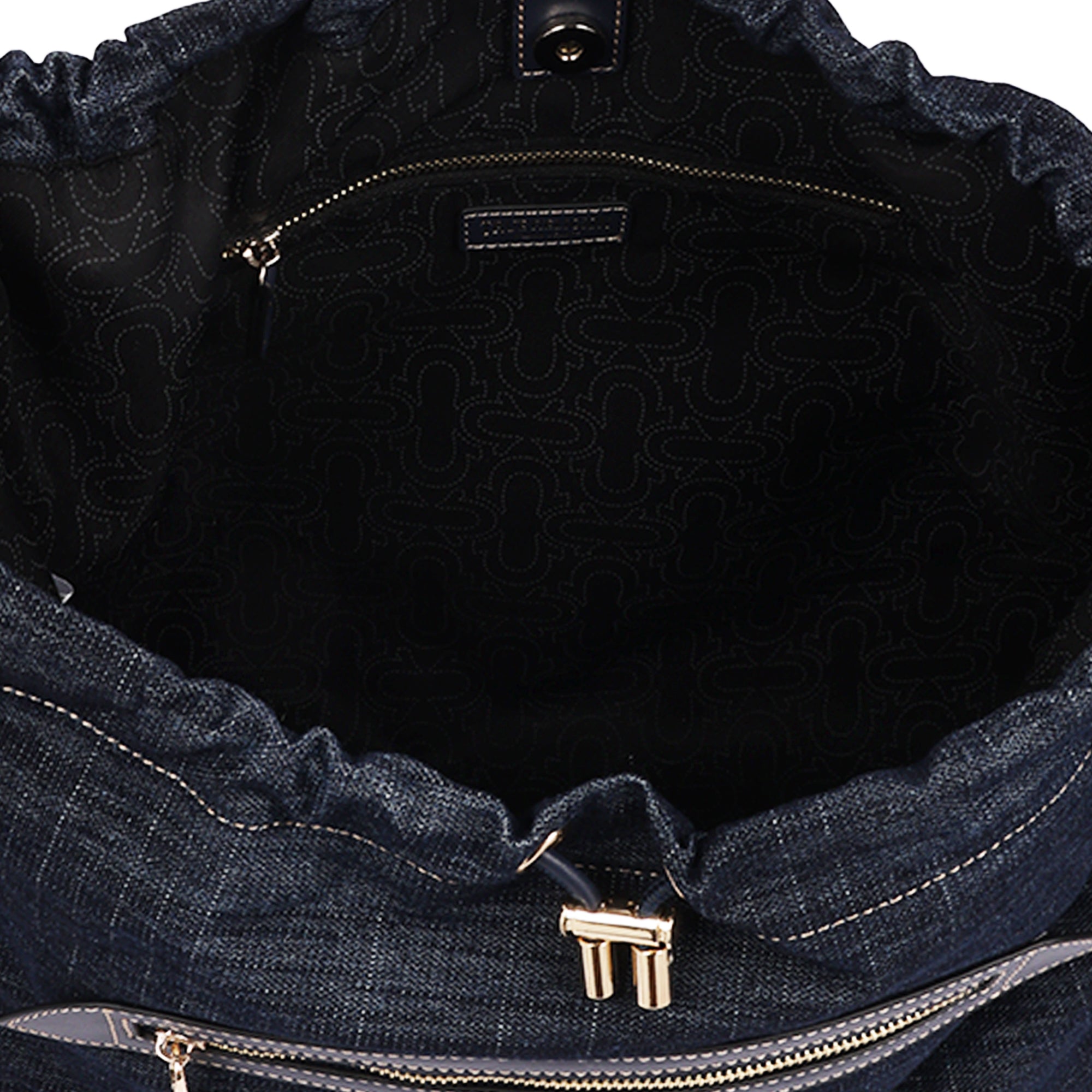 True Religion Vintage Chain Denim Hobo Bag
