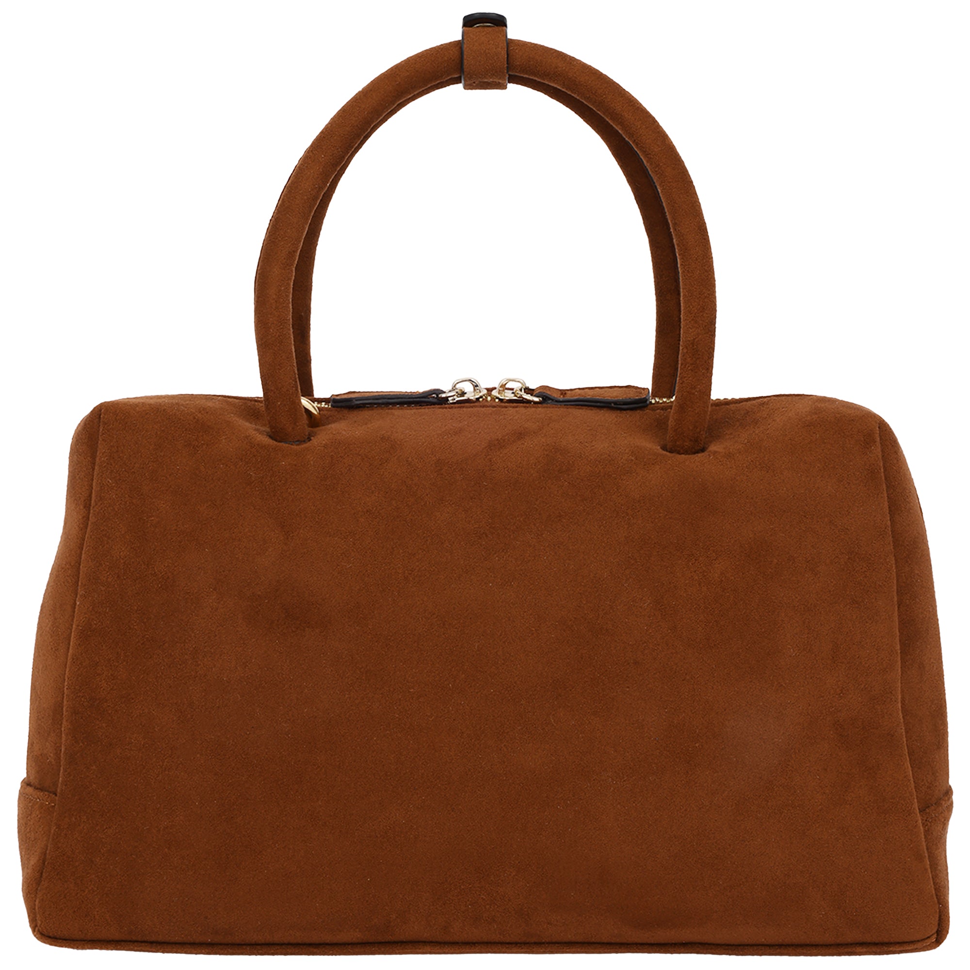 True Religion Vintage Chain Suede Satchel with Convertible Crossbody Strap
