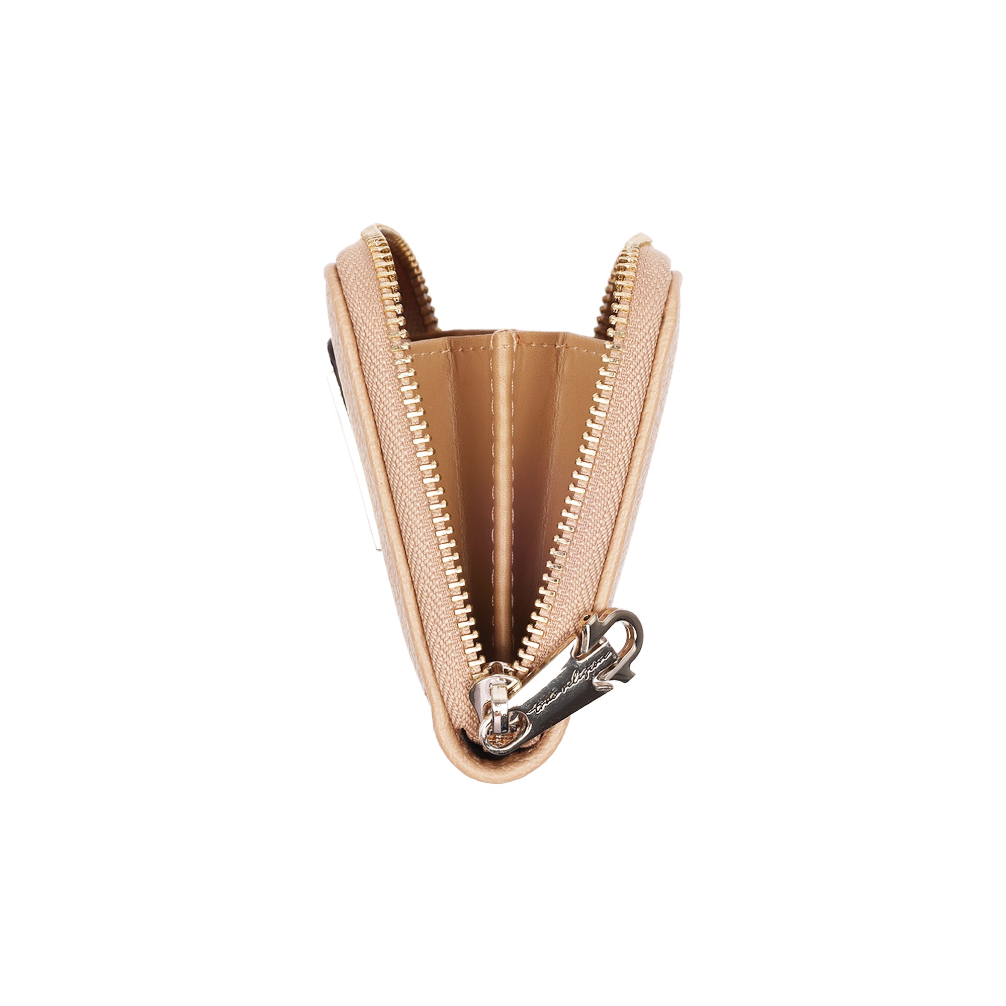 True Religion Horseshoe Plaque Mini Zip-Around Wallet