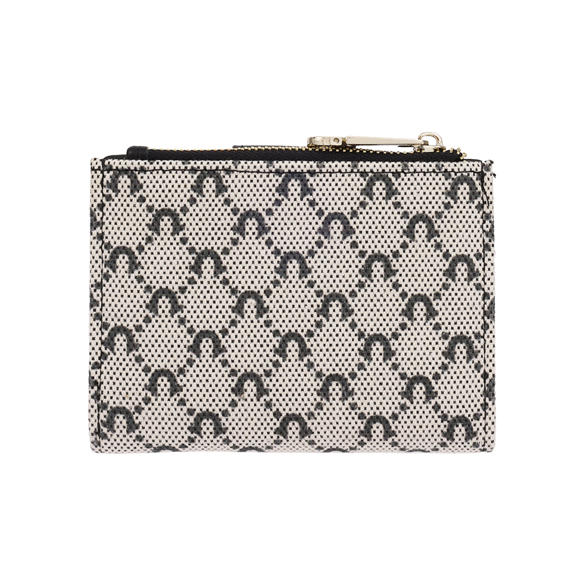 True Religion Signature Horseshoe Tab Wallet – Monogram Print