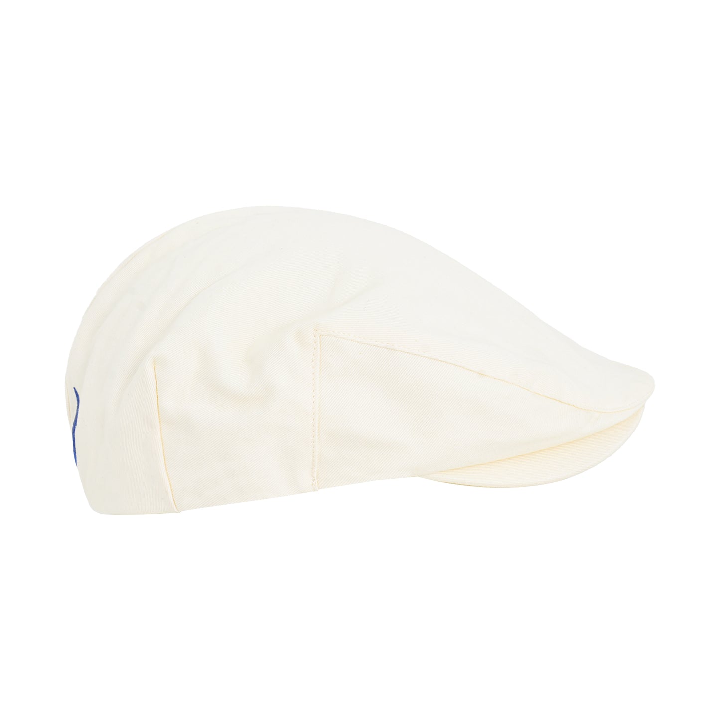 True Religion Newsboy Ivy Cap With Horseshoe Logo On Back,Off White