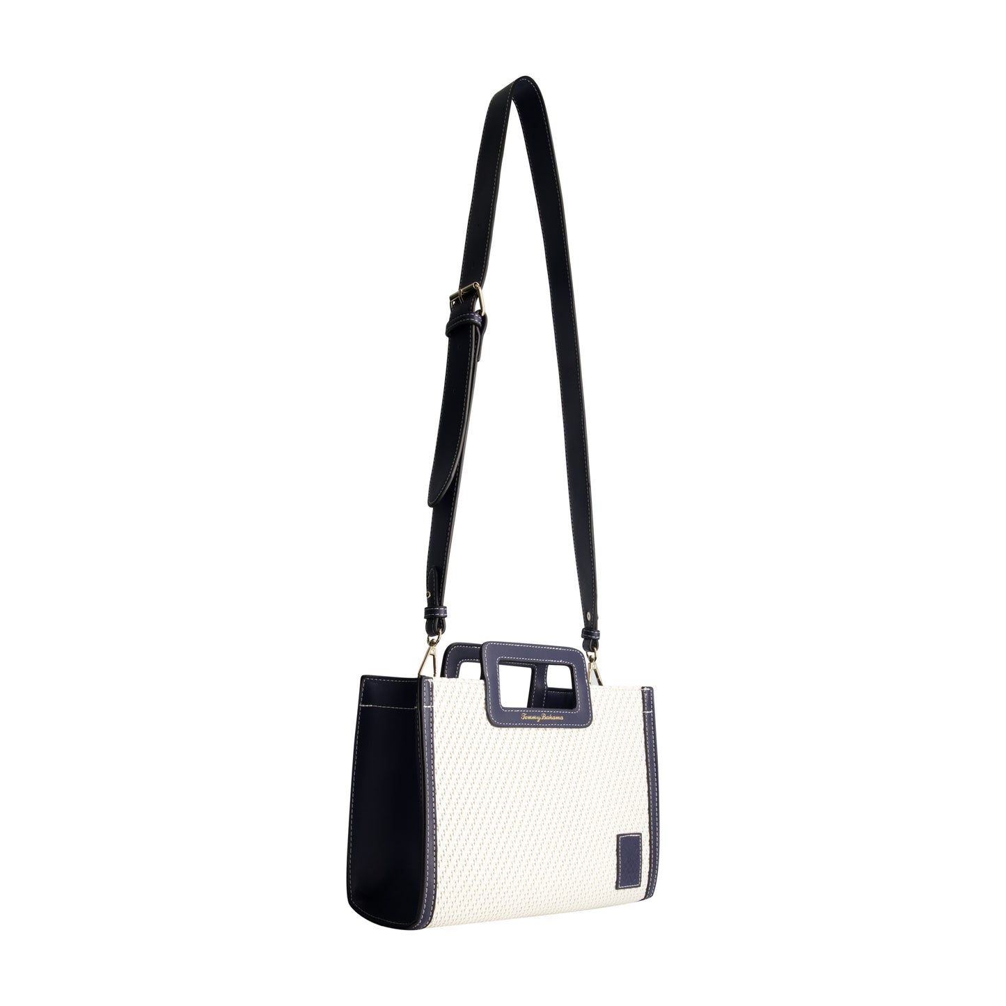 Tommy Bahama Modern Woven Medium Tote, NAVY