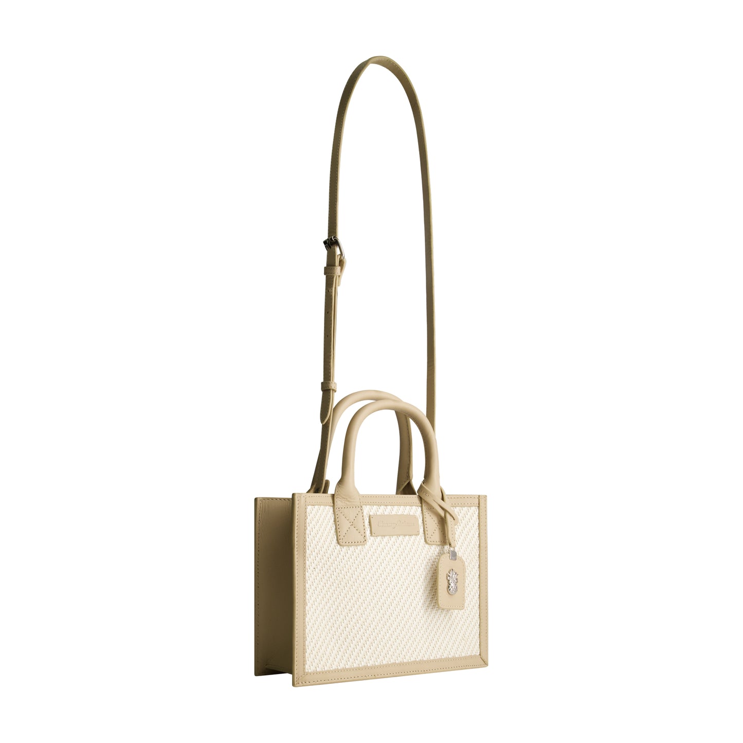 Tommy Bahama Soft Woven Modern Tote, TAN/WHITE