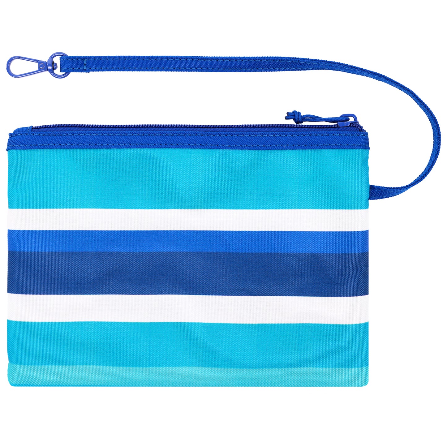 Tommy Bahama Water-Repellent Tote with Pouch – Ocean Stripe Print