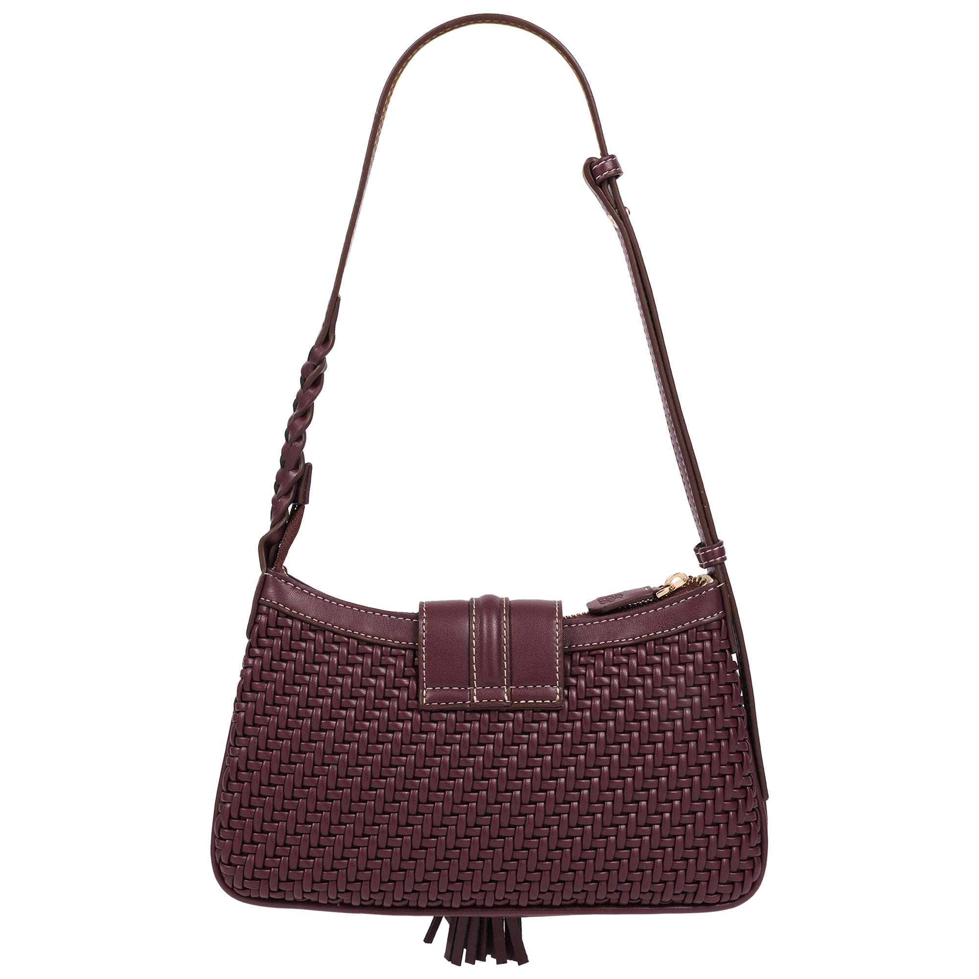 Tommy Bahama Tassel Tab Woven Shoulder Bag
