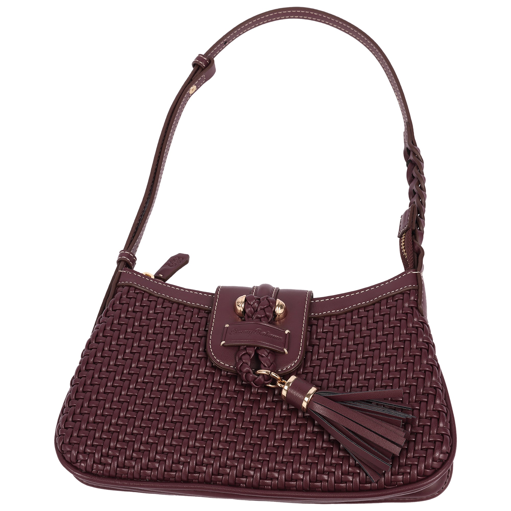 Tommy Bahama Tassel Tab Woven Shoulder Bag