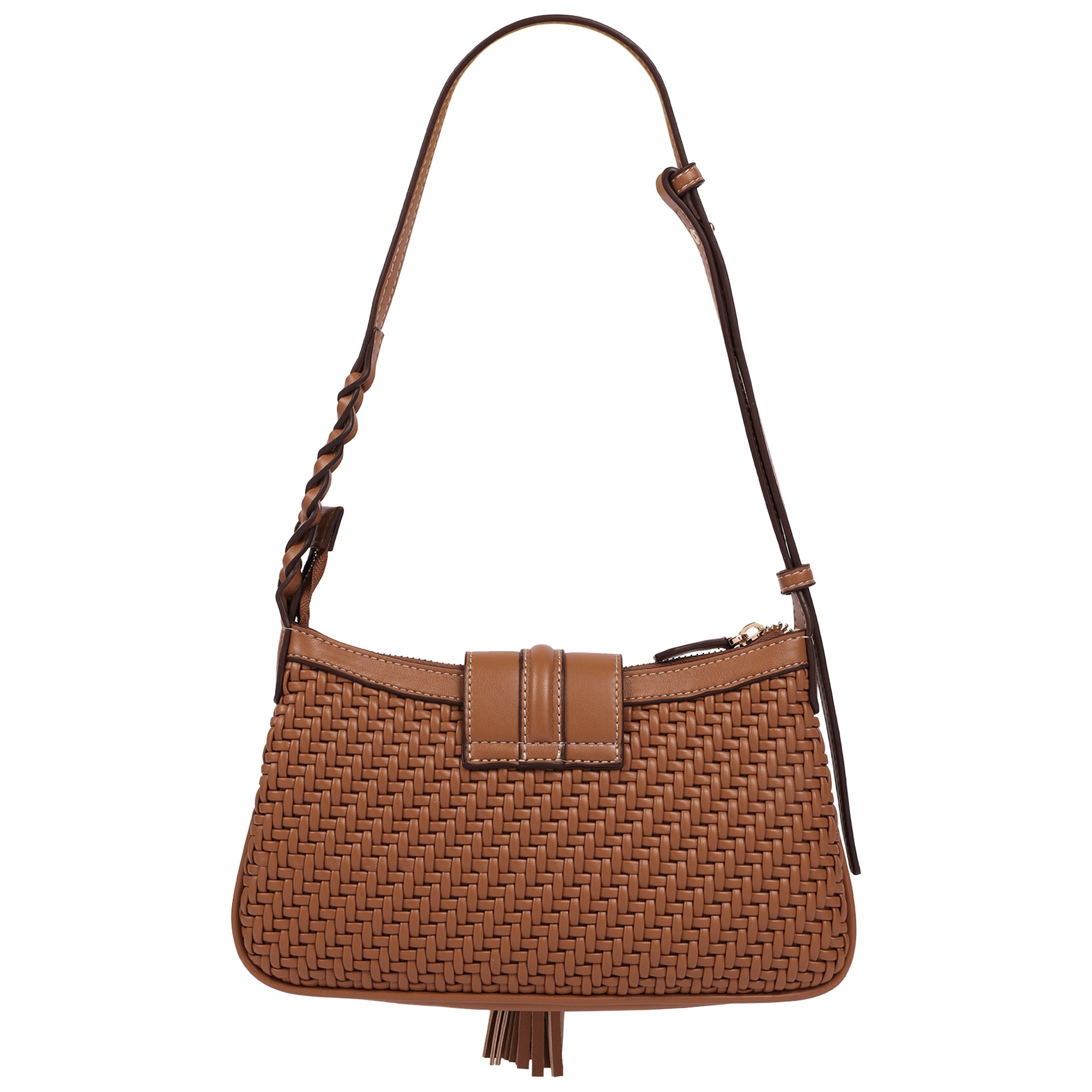 Tommy Bahama Tassel Tab Woven Shoulder Bag