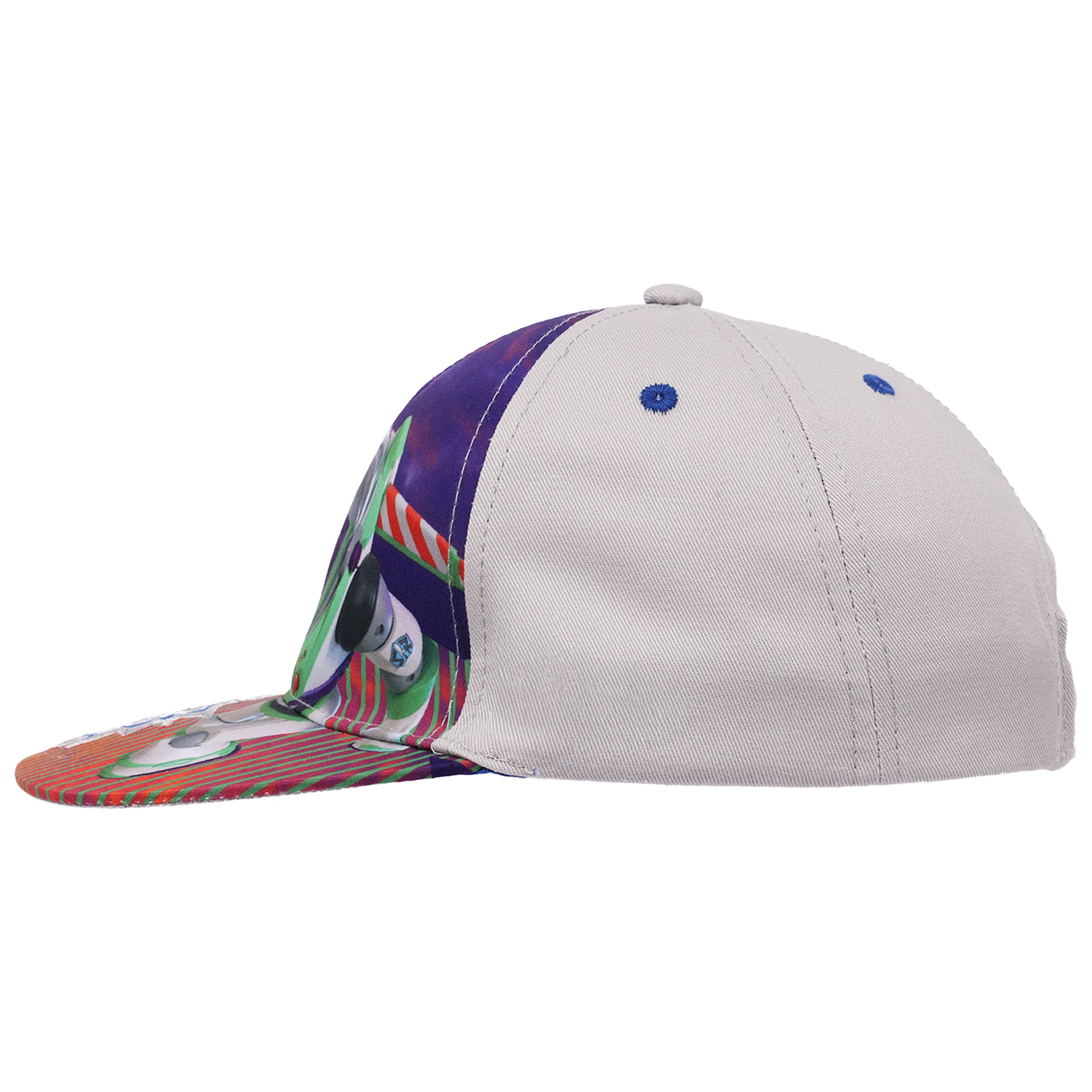 Disney Pixar Toy Story Buzz Lightyear Boys Flat Brim Baseball Hat – Adjustable Snapback Cap for boys Ages 4–7