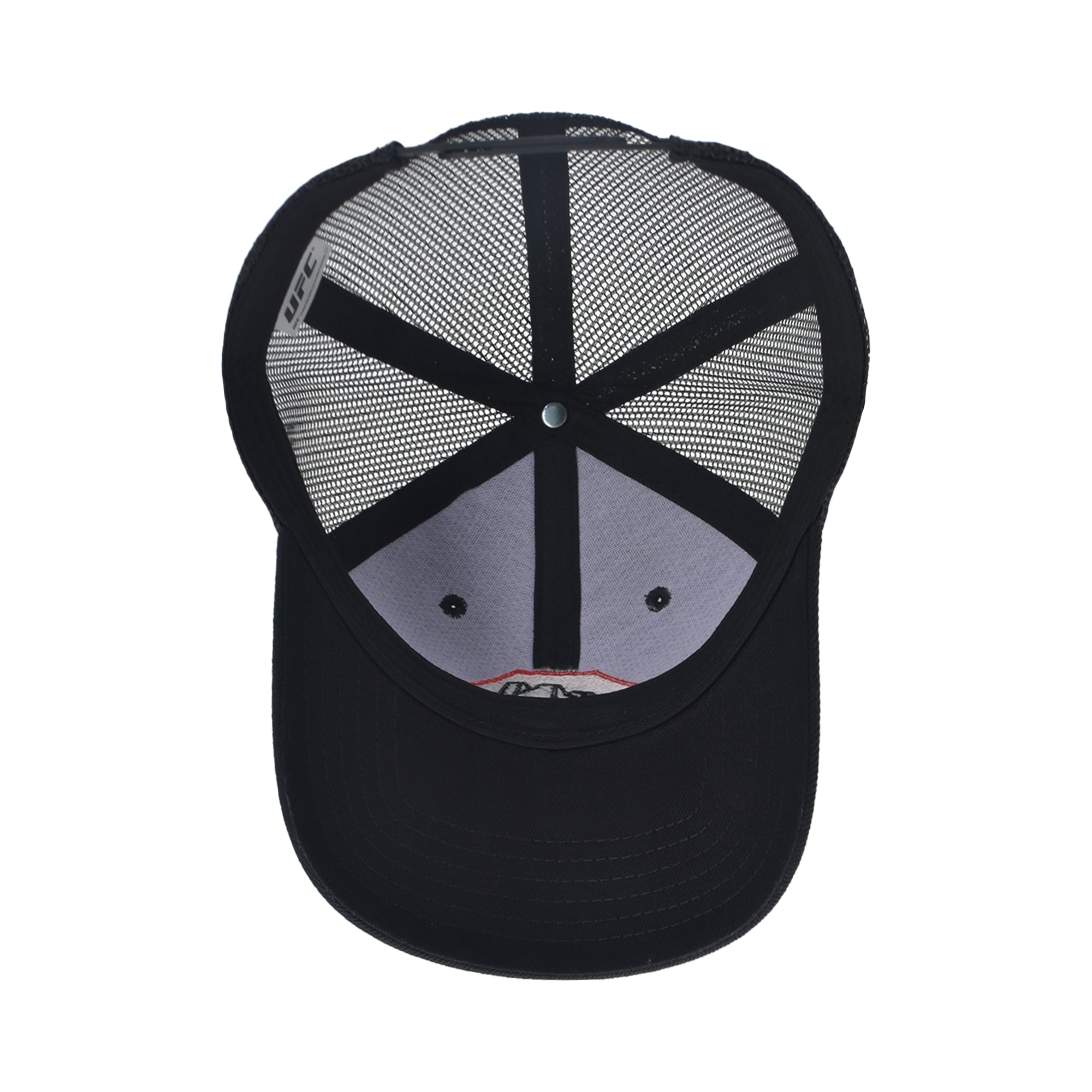 Concept One UFC Trucker Hat, Mesh Adult Adjustable Snapback Baseball Cap with Curved Brim