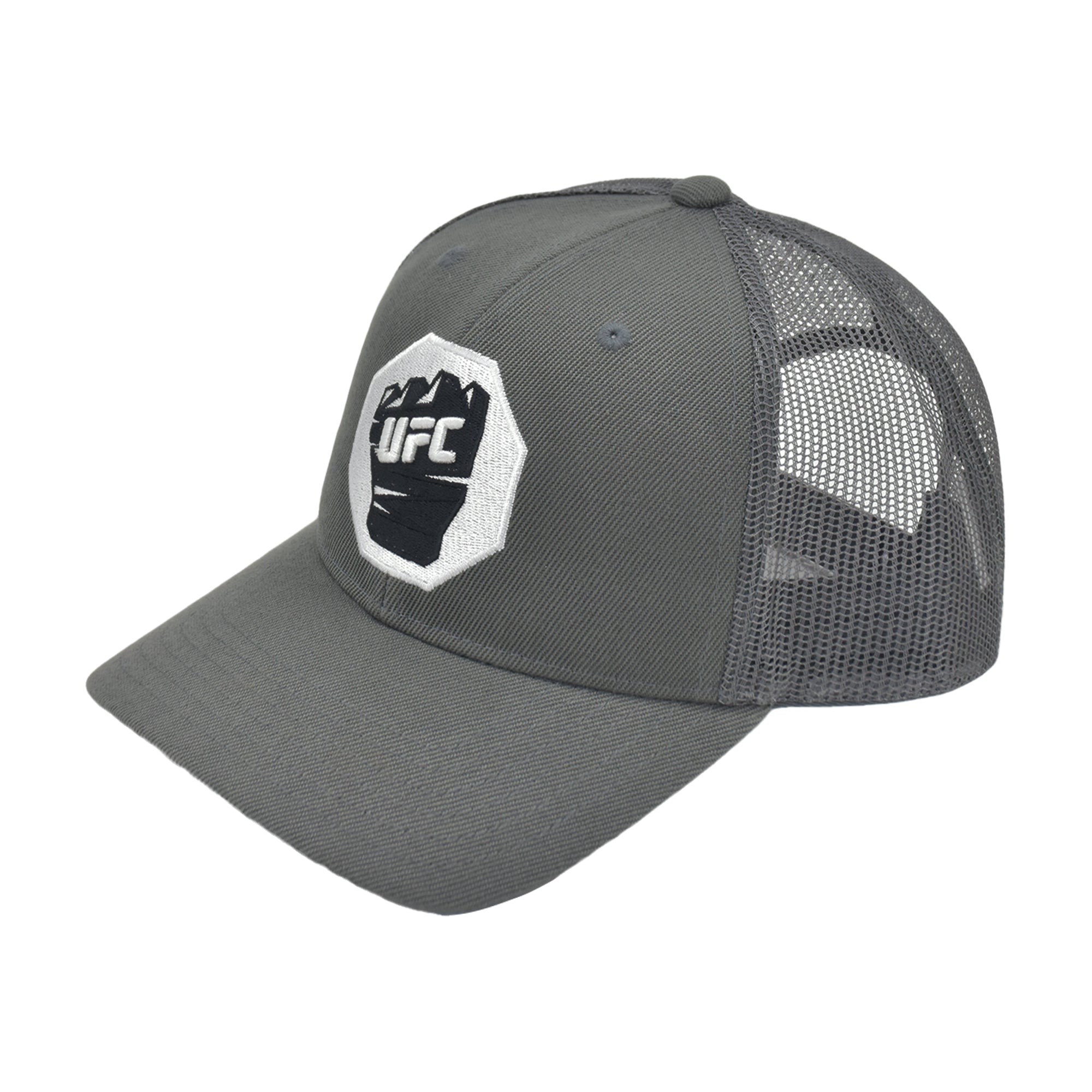 Concept One UFC Trucker Hat, Mesh Adult Adjustable Snapback Baseball Cap with Curved Brim