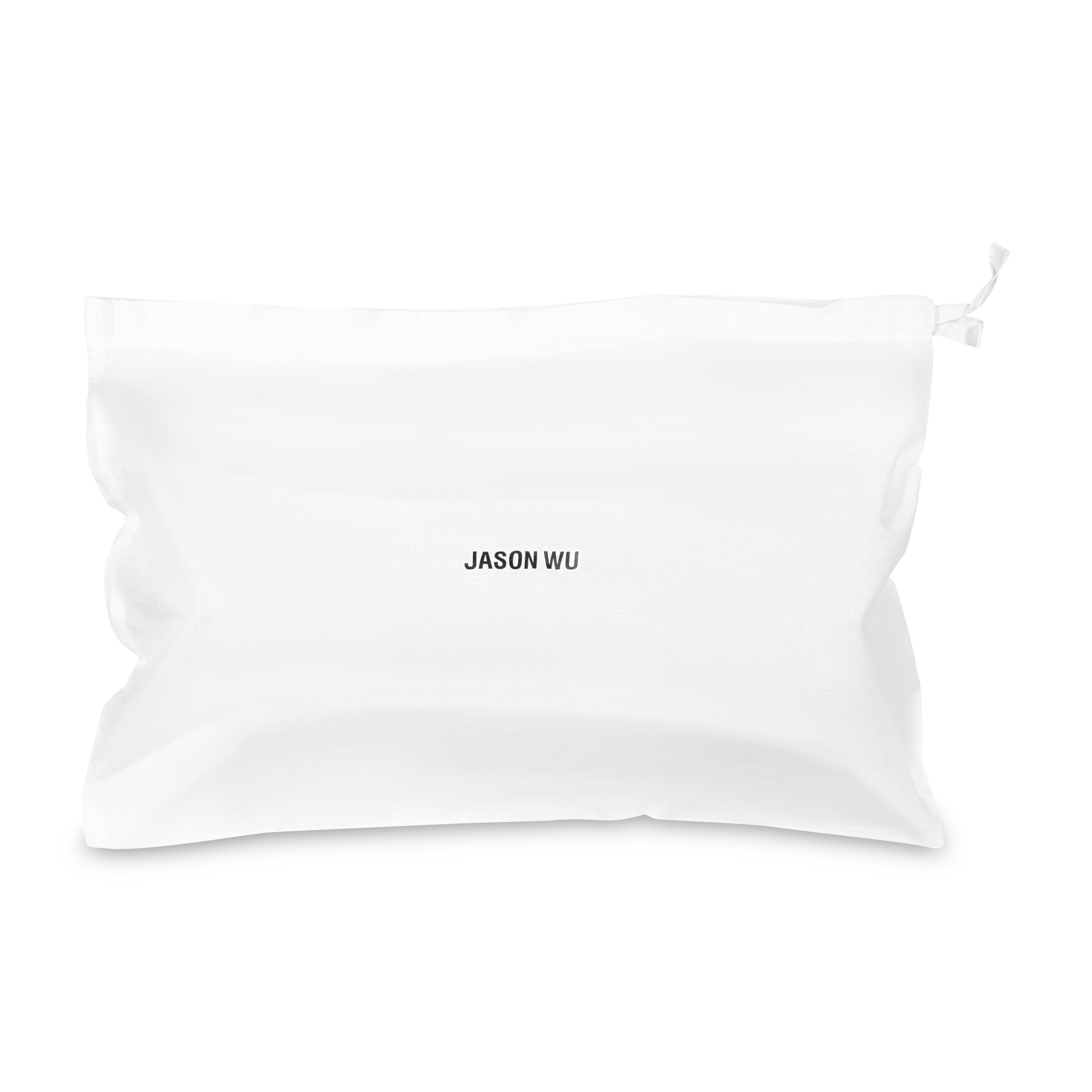 Jason Wu Elegant Fold-Over Clutch – Black