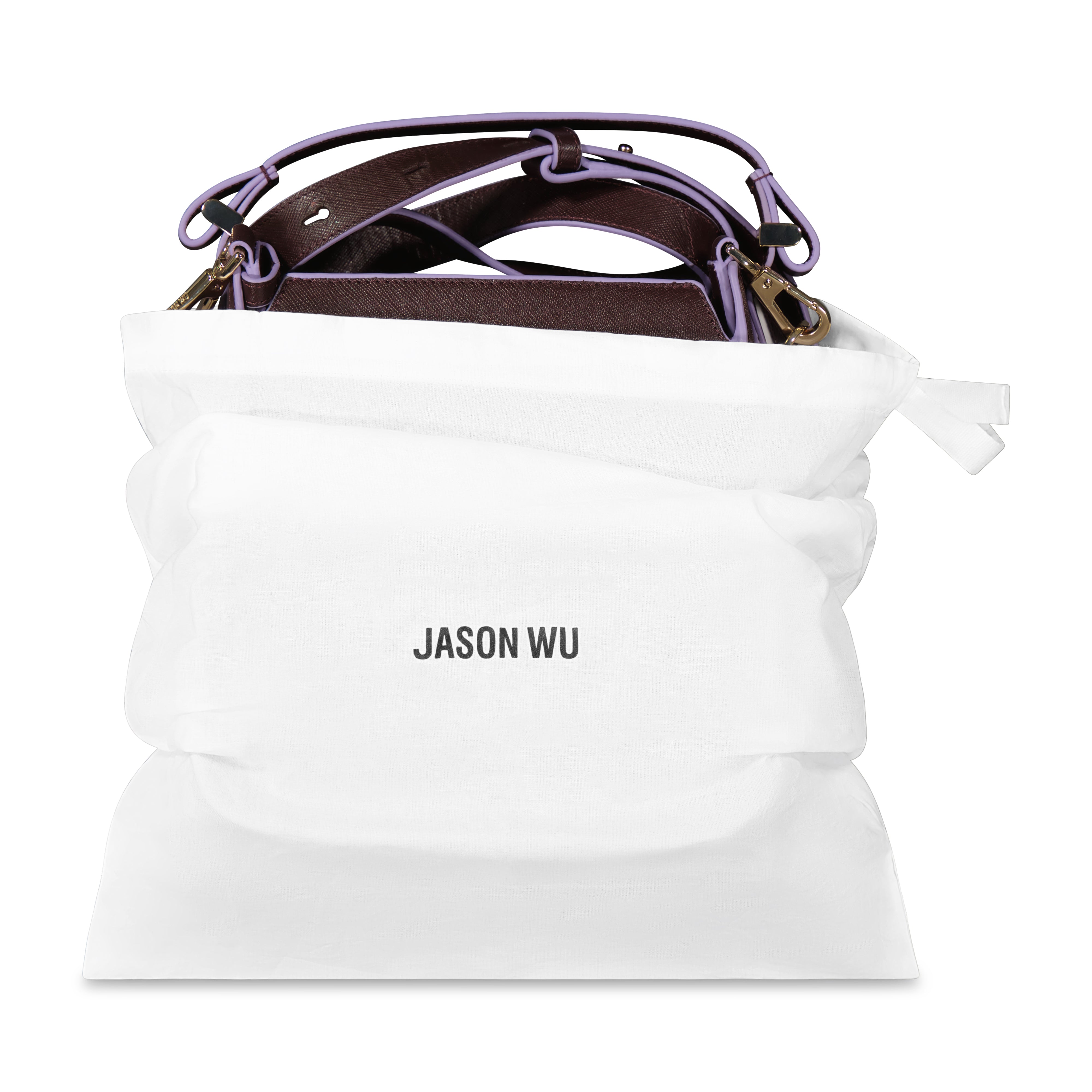 Jason Wu Convertible Shoulder Bag – Classic Elegance with a Modern Touch - Grape