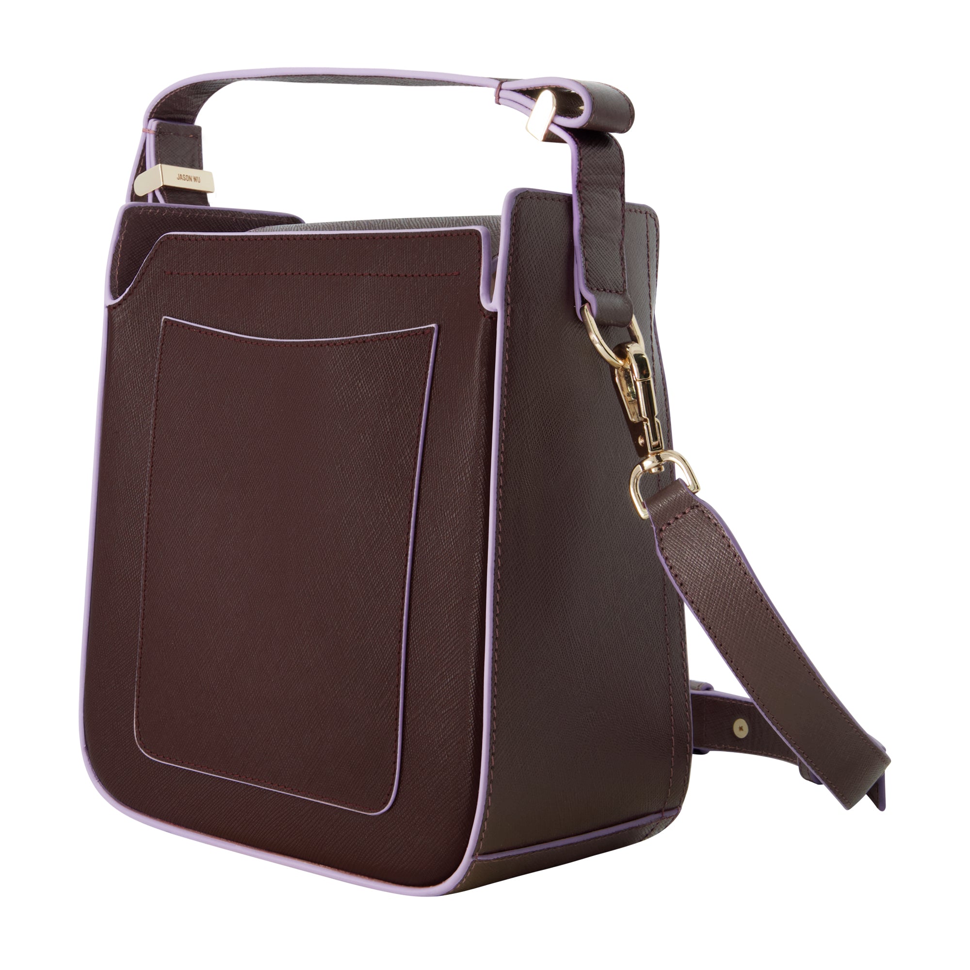 Jason Wu Convertible Shoulder Bag – Classic Elegance with a Modern Touch - Grape